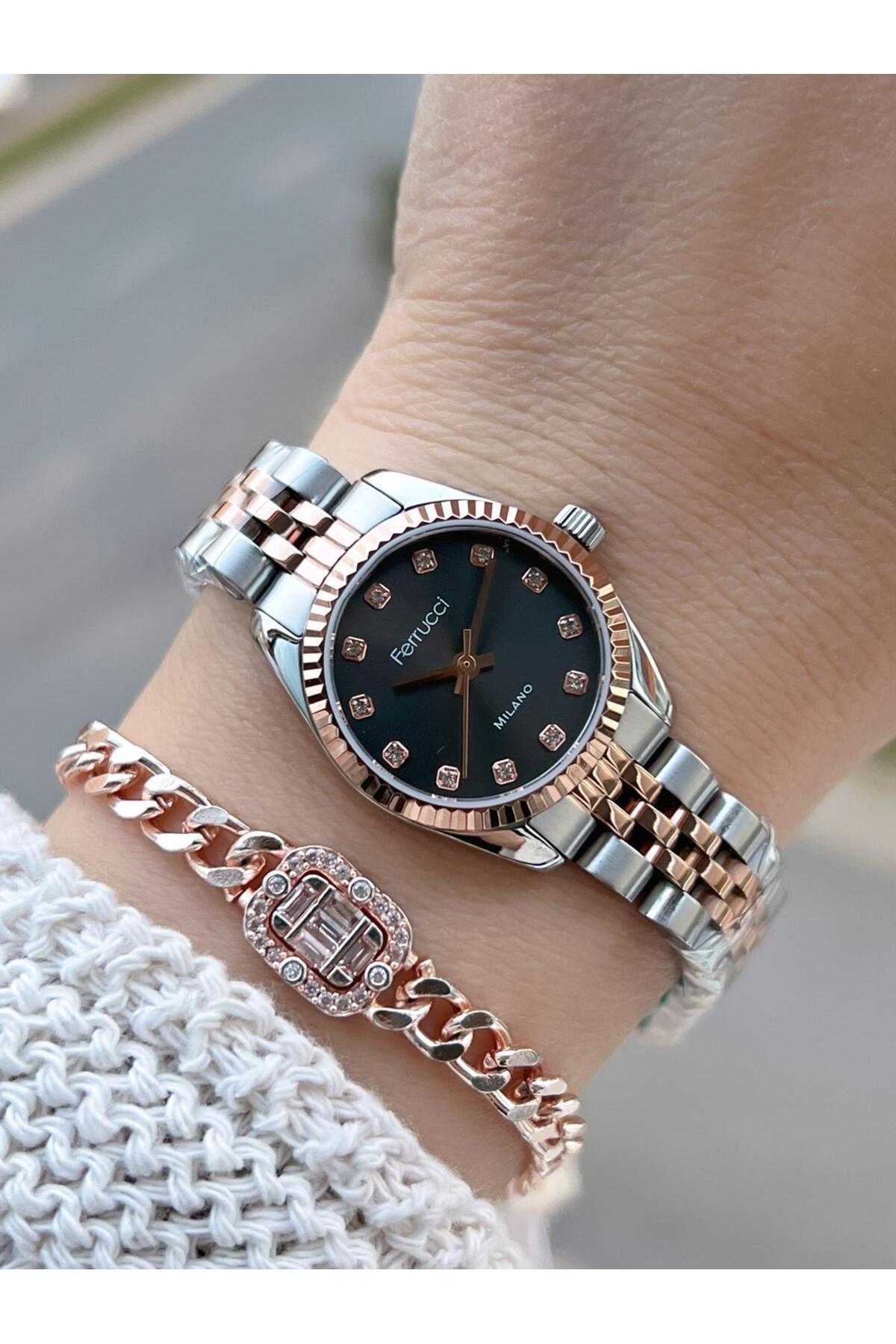 Vintage Mini Steel Band 2 Year Warranty New Season 30 Mt Waterproof Women Wrist Watch B