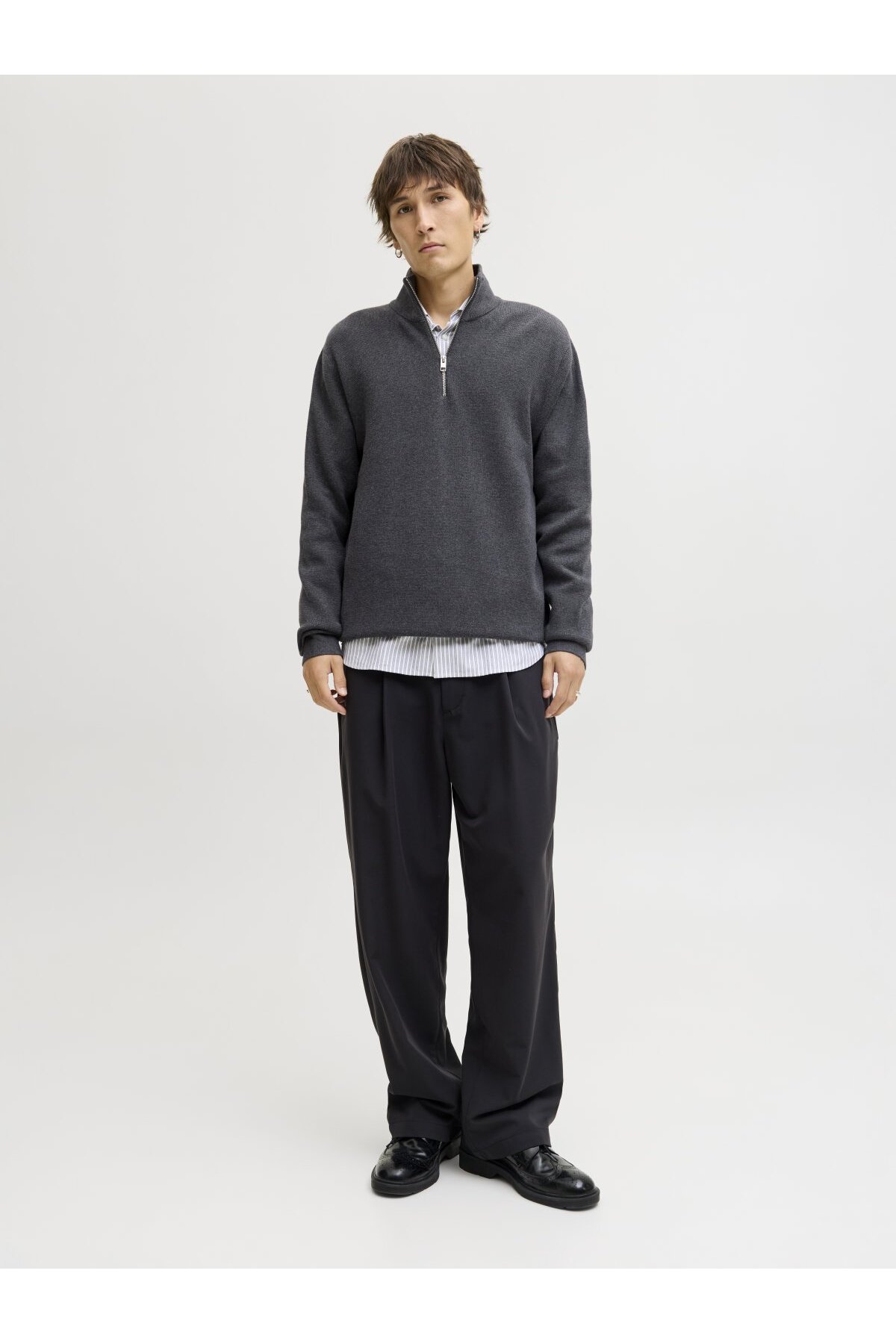 پلیور مردانه راسته آستین بلند | جک اند جونز Jack & Jones 12259664 - تصویر 3