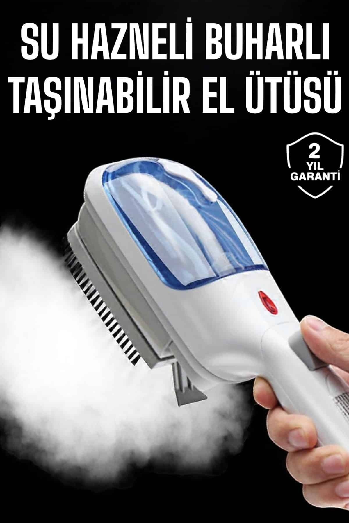 UCUZTEKNO Düzleştirici Buharlı Seyahat Ütüsü Askı Ütüsü Taşınabilir