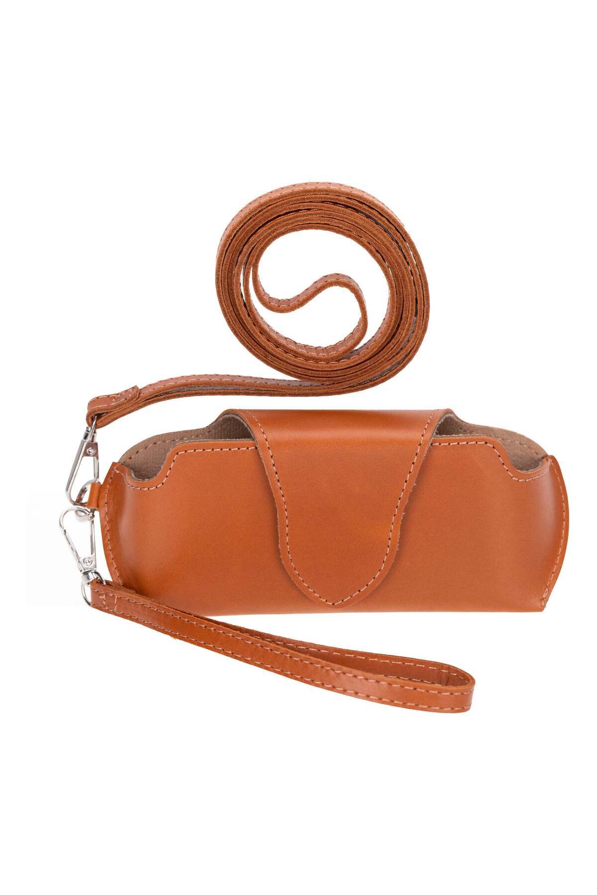 MAZELUS Silva Deri Gözlük Kılıfı