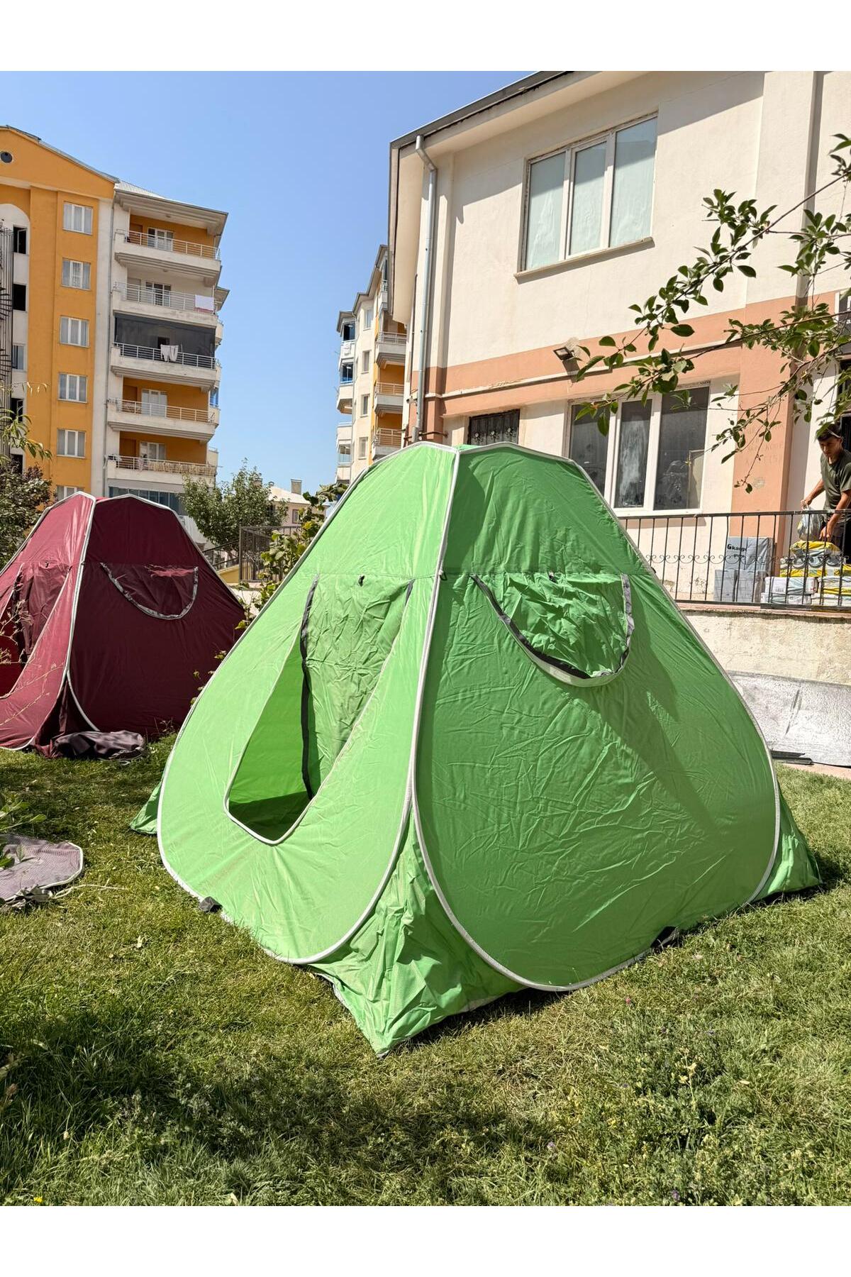 ÇADIRCI ATMATİK KOLAY KURULUM KATLANABİLİR 8-10 KİŞİLİK 6 M2 KAMP ÇADIRI