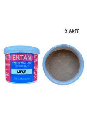 EKTAN Masif ve Ahşap Tamir Macunu MEŞE 220 gr. - 3 Adet