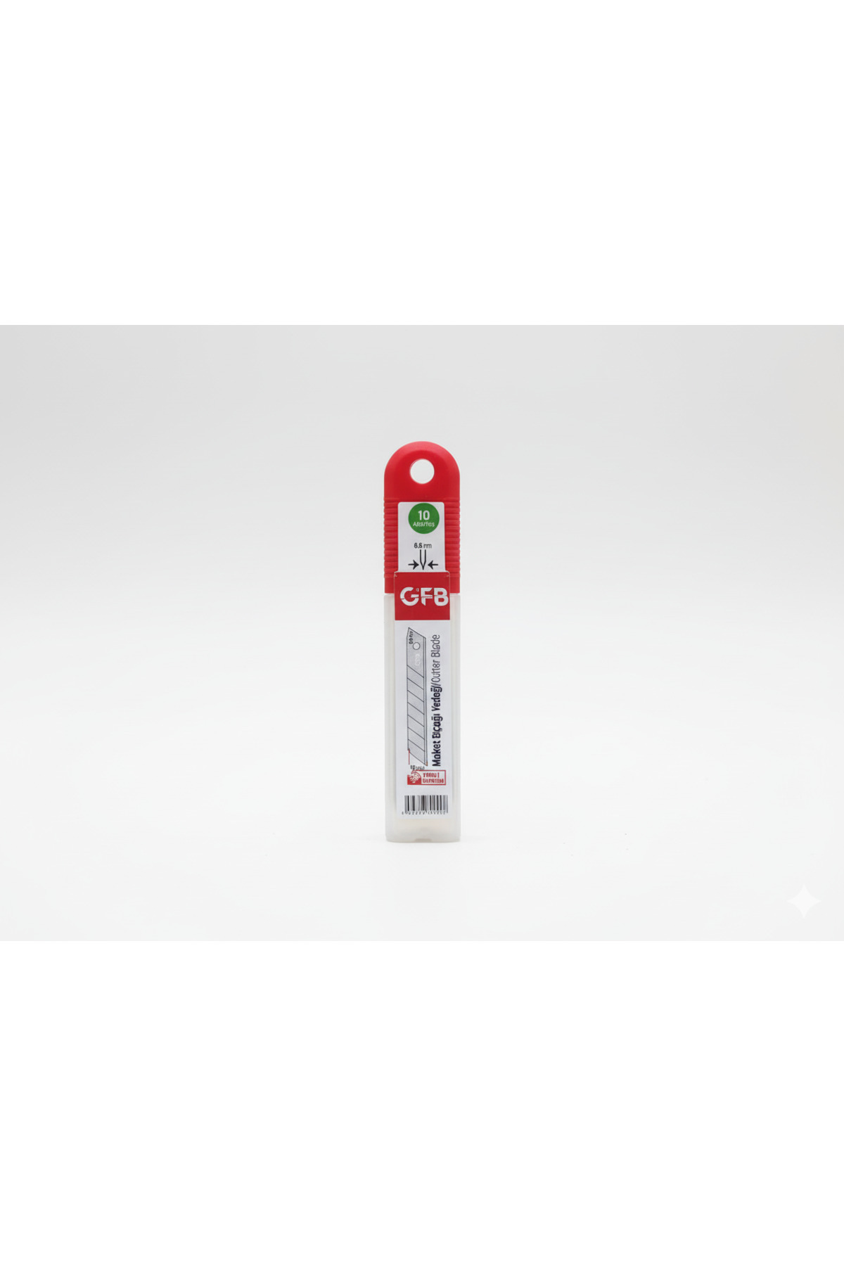 GFB Maket Bıçağı Falçata Yedek Ucu (0,5x18 Mm 10 Adet)
