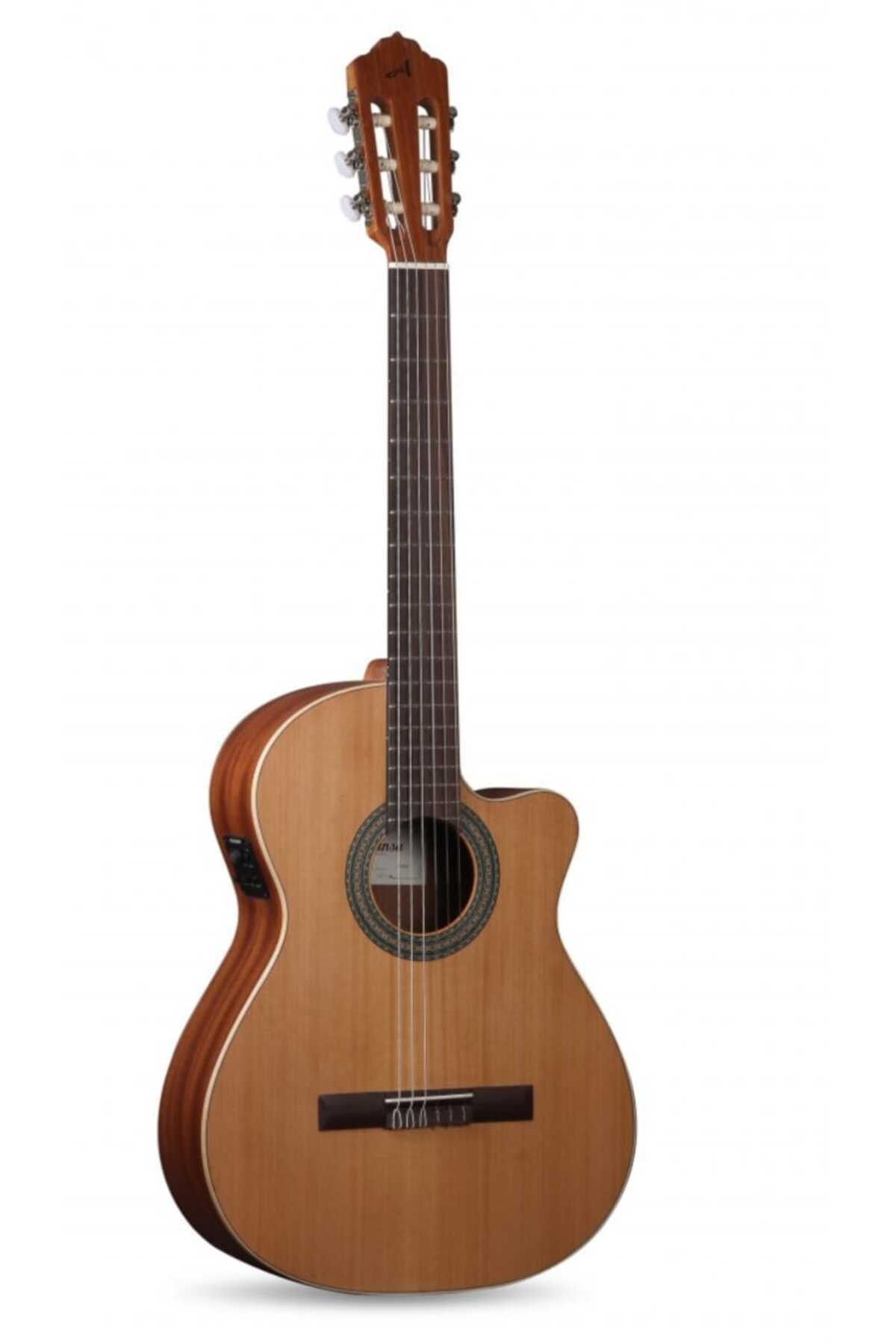 Almansa İSPANYOL NATURE ELEKTRO KLASİK GİTAR ALHAMBRA FABRİKASI ÜRETİMİ