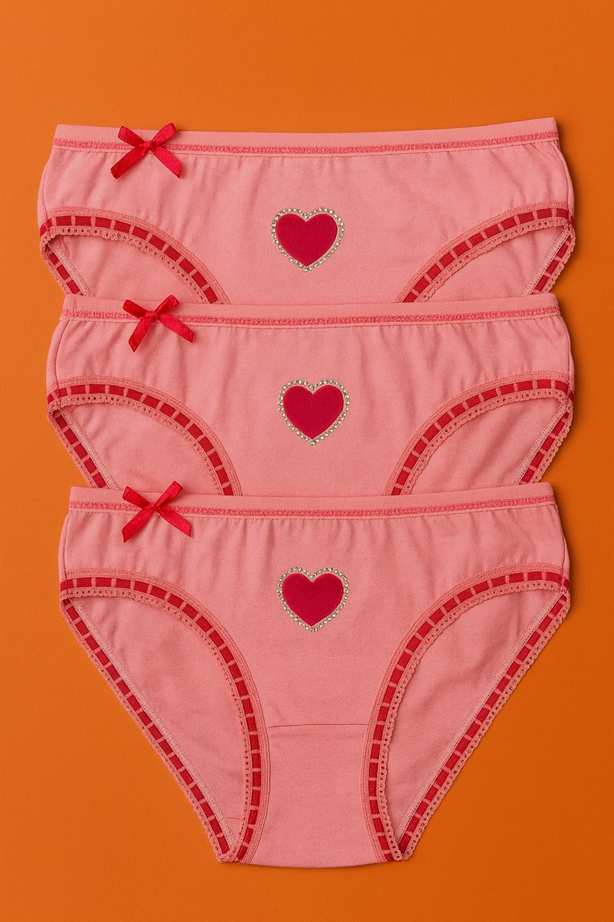 ÇTN UYS 3 Lü Desenli Bikini