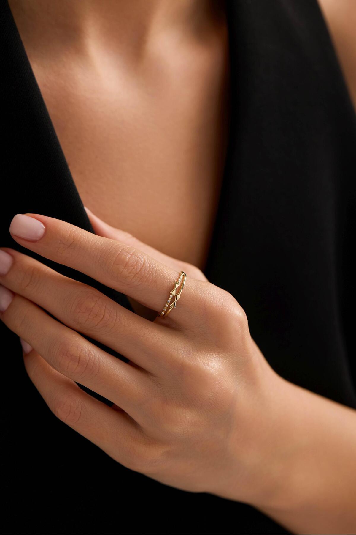 Tufanlar Kuyumculuk 14 Ayar Şans Altın Yüzük