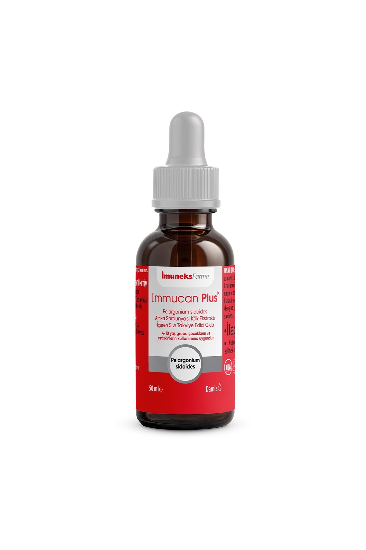 Immucan Plus (Afrika Sardunyası) Alcohol Free 50 ml — 8680176001494