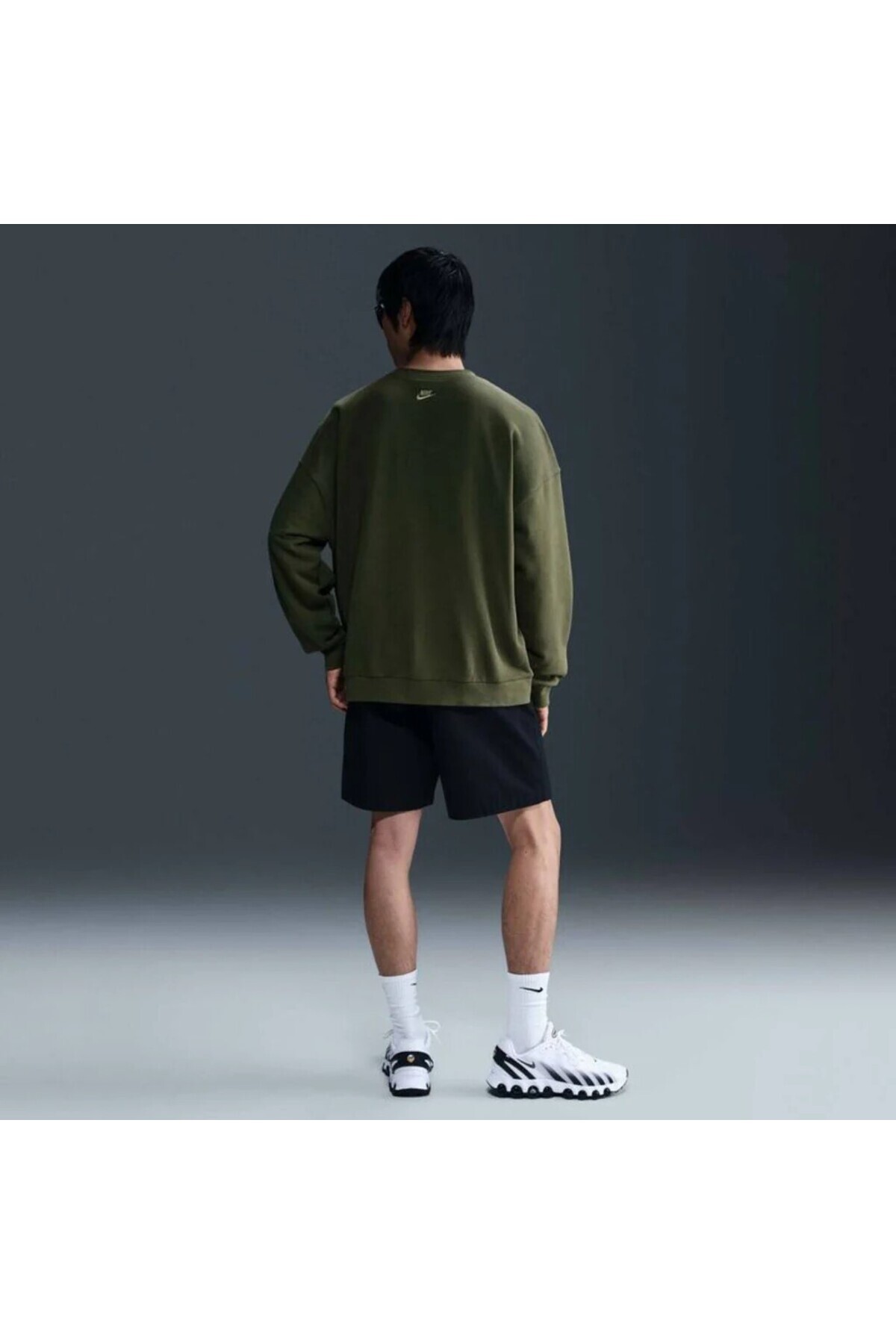 Nike Sportswear Club Oversize Kesim Erkek Sweatshirt görsel 2