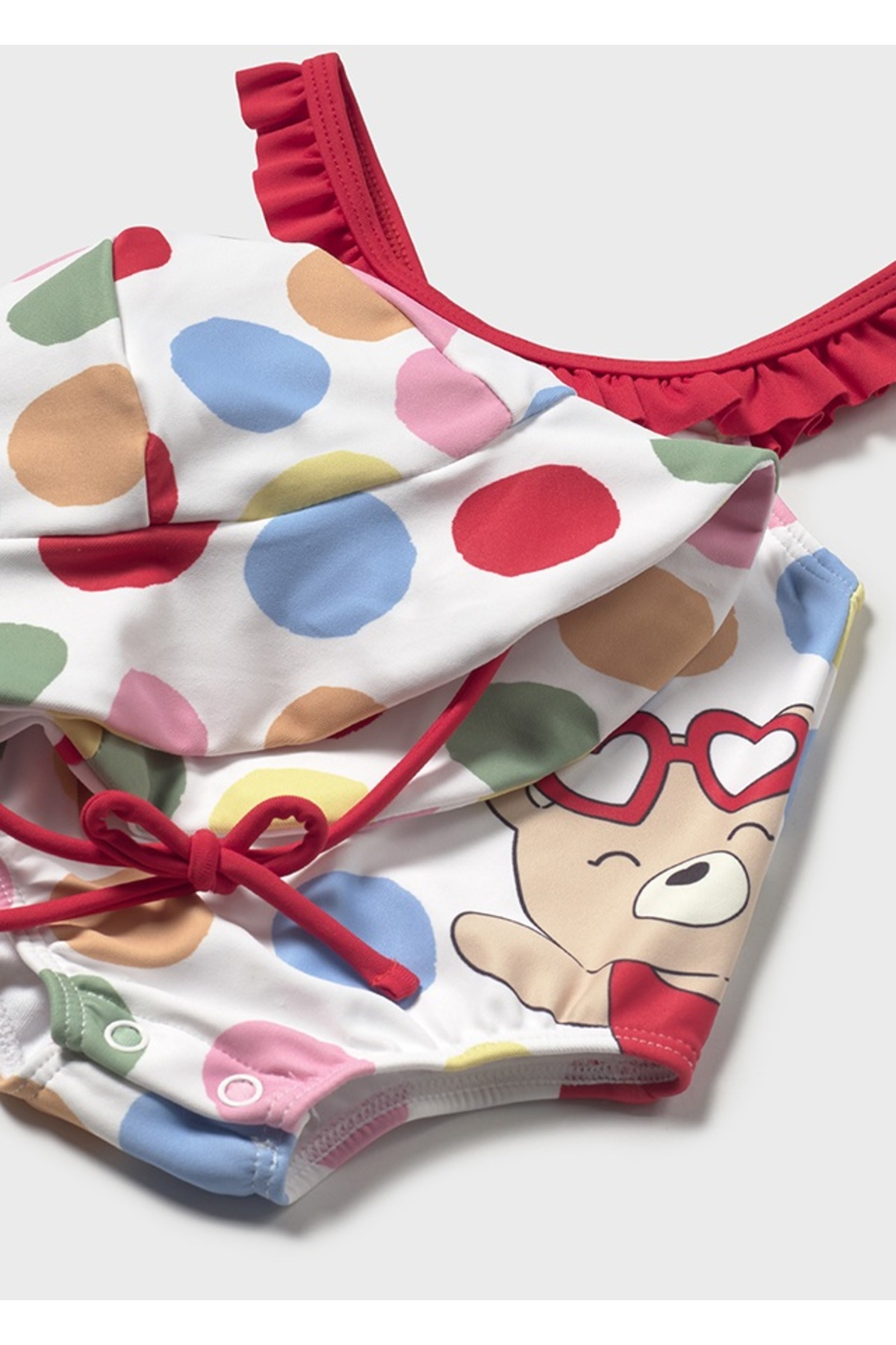 Mayoral kız bebek güneş korumalı mayoşapka set 1764 fotoğrafı 3 (önizleme)