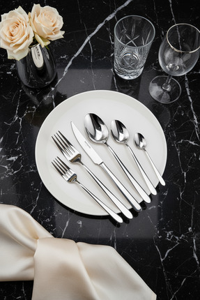 Bernardo Glare 36 Parça 6 Kişilik Çatal Kaşık Bıçak Takımı