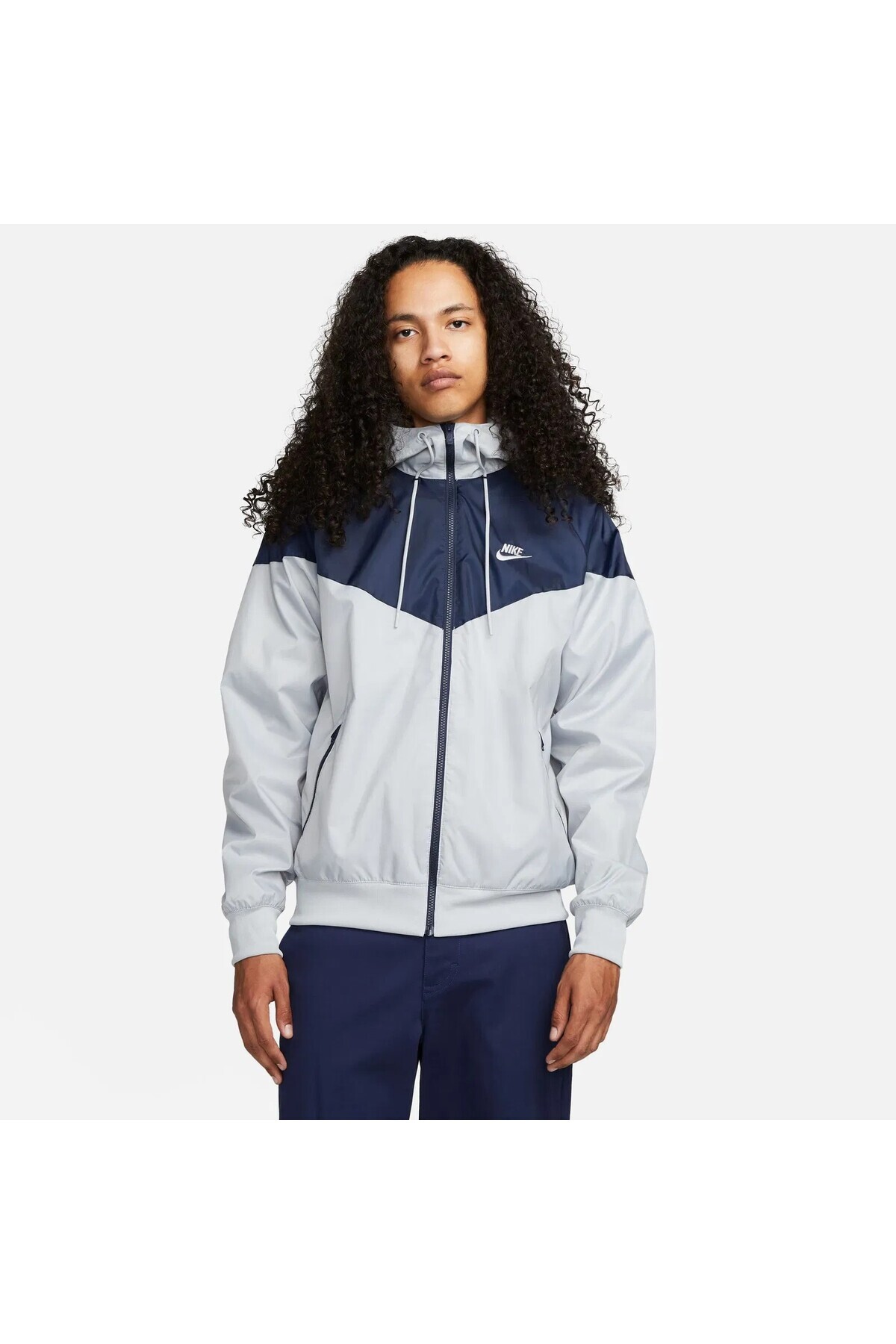 Nike Sportswear Erkek Gri Rüzgarlık İnce Yazlık Mont — خاکستری 727324-077