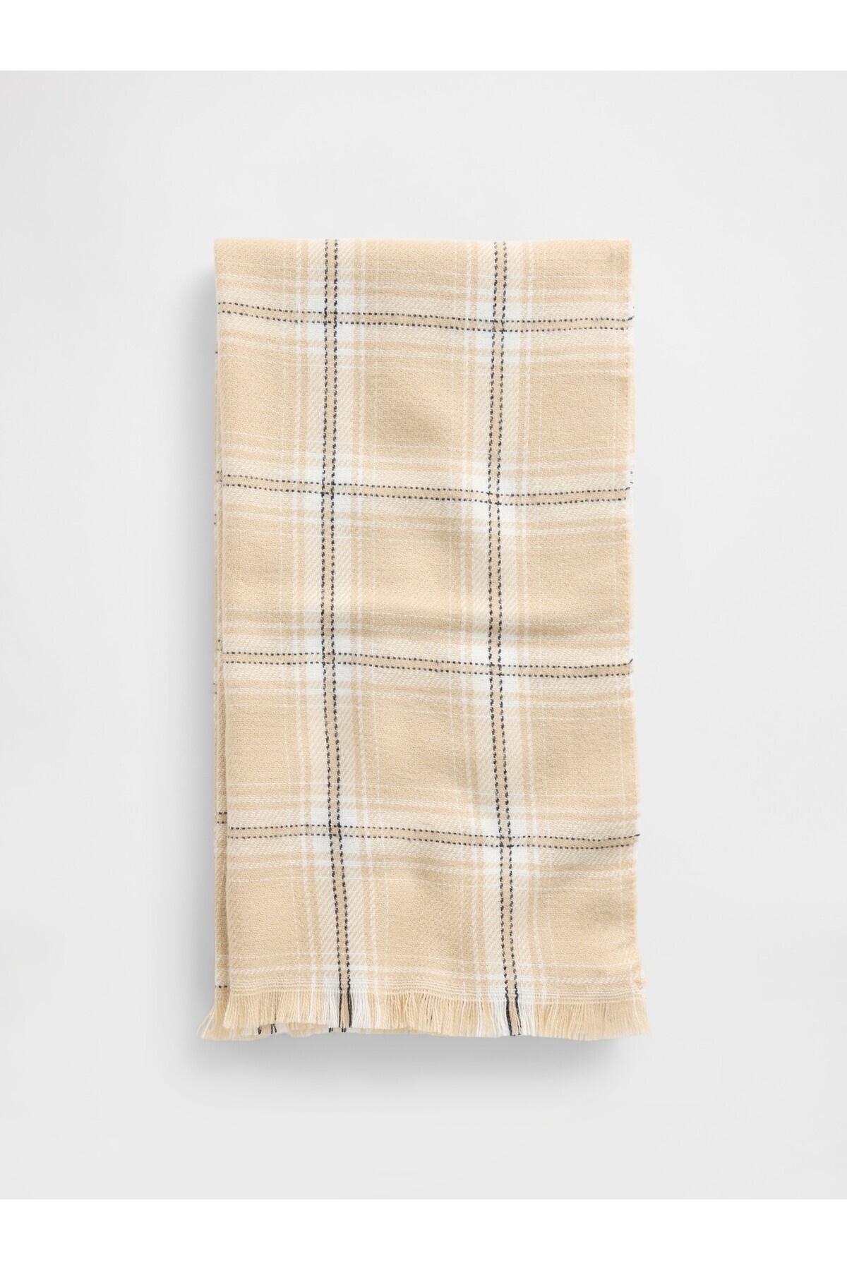 گپ روسری سفید مردانه طرح دار