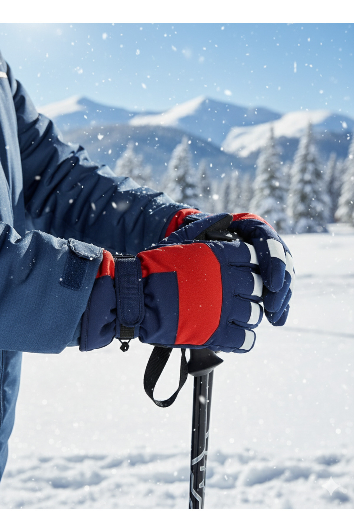 KAYAKİDS Kar eldiveni kışlık eldiven kayak eldiveni