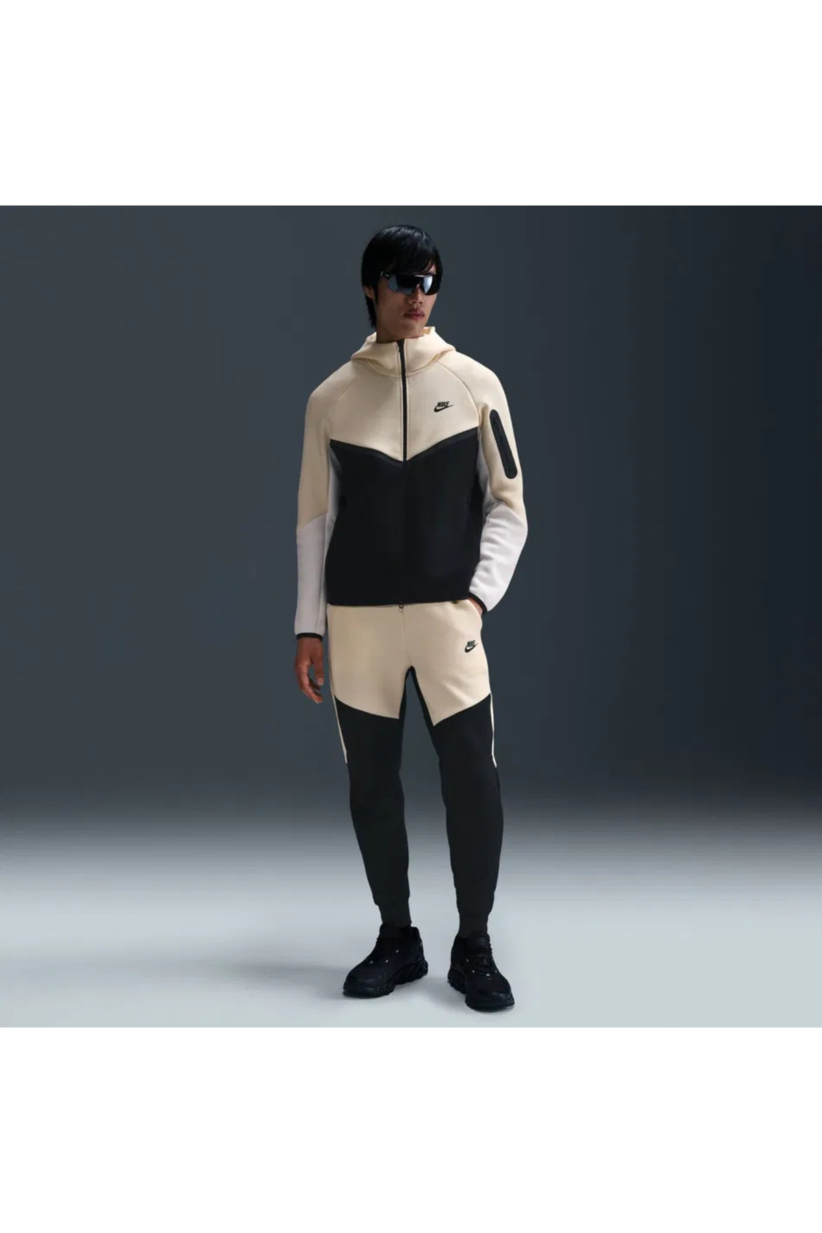 سویشرت مردانه Tech Fleece FZ Windrunner مدل Bulvar Spor نایکی سویشرت Nike