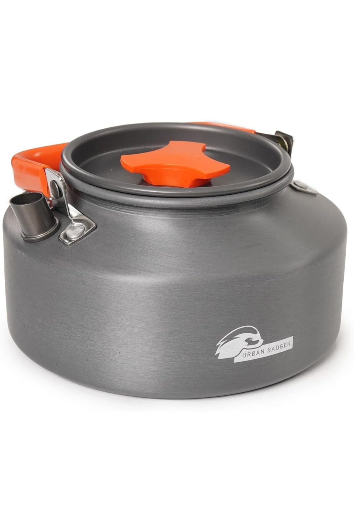 SoyluhanStore Badger Eost 1,1 Lt Kamp Çaydanlığı, Hafif Alüminyum Alaşımlı Gıda Sınıfı Çaydanlık