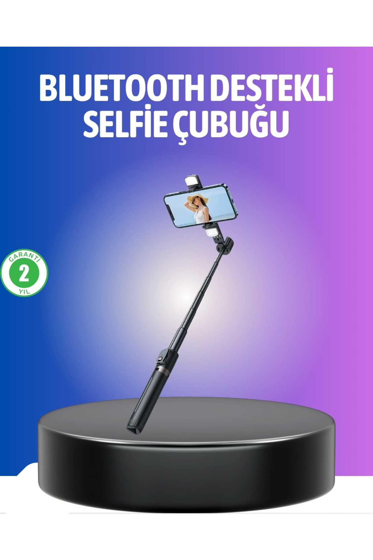 CEYLAN ADAM Bluetooth Selfie Çubuğu – Uzaktan Kumandalı