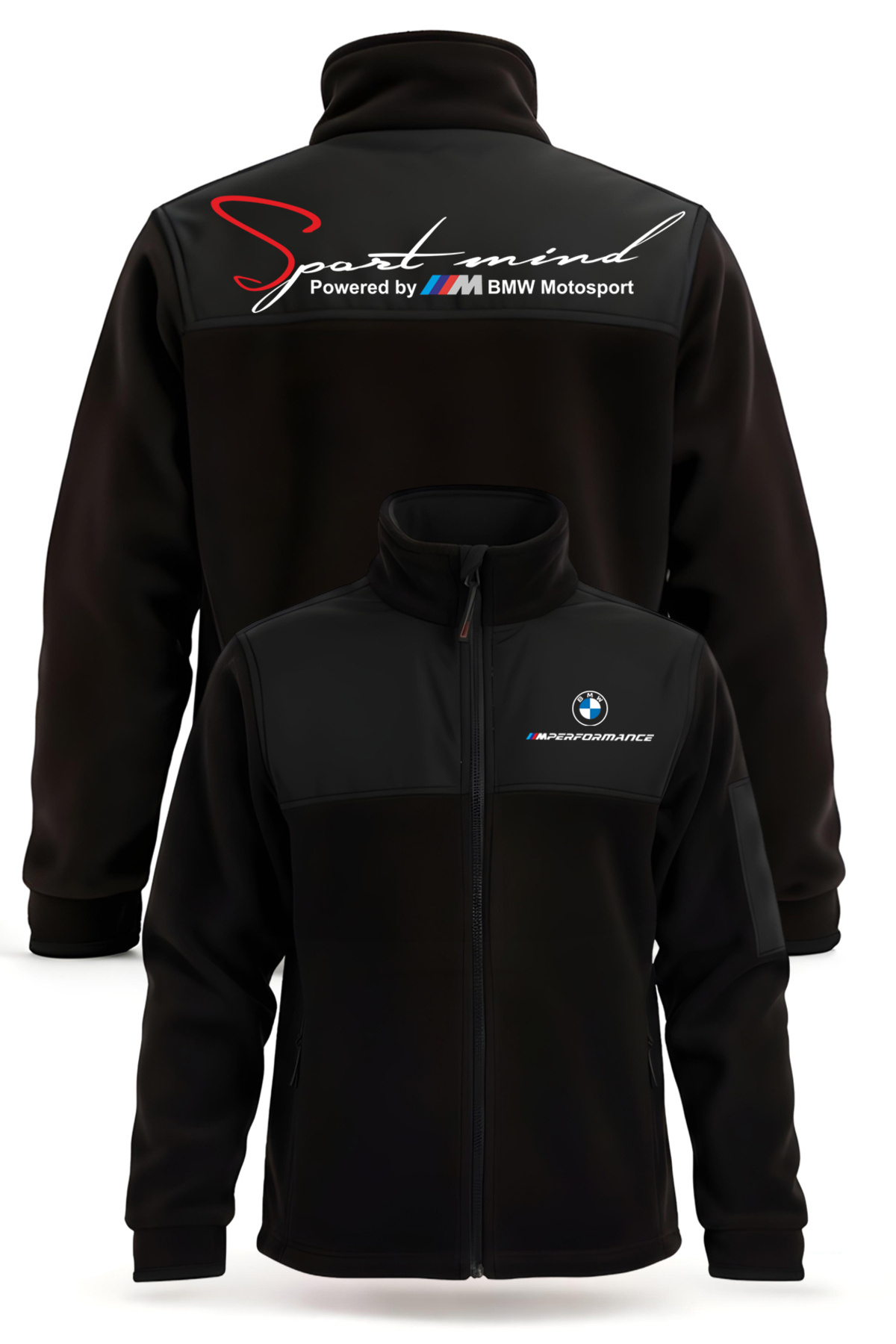 VİZYON İKRA BMW M Sport nyomott mintás hideg- és szélálló munkaruha polár