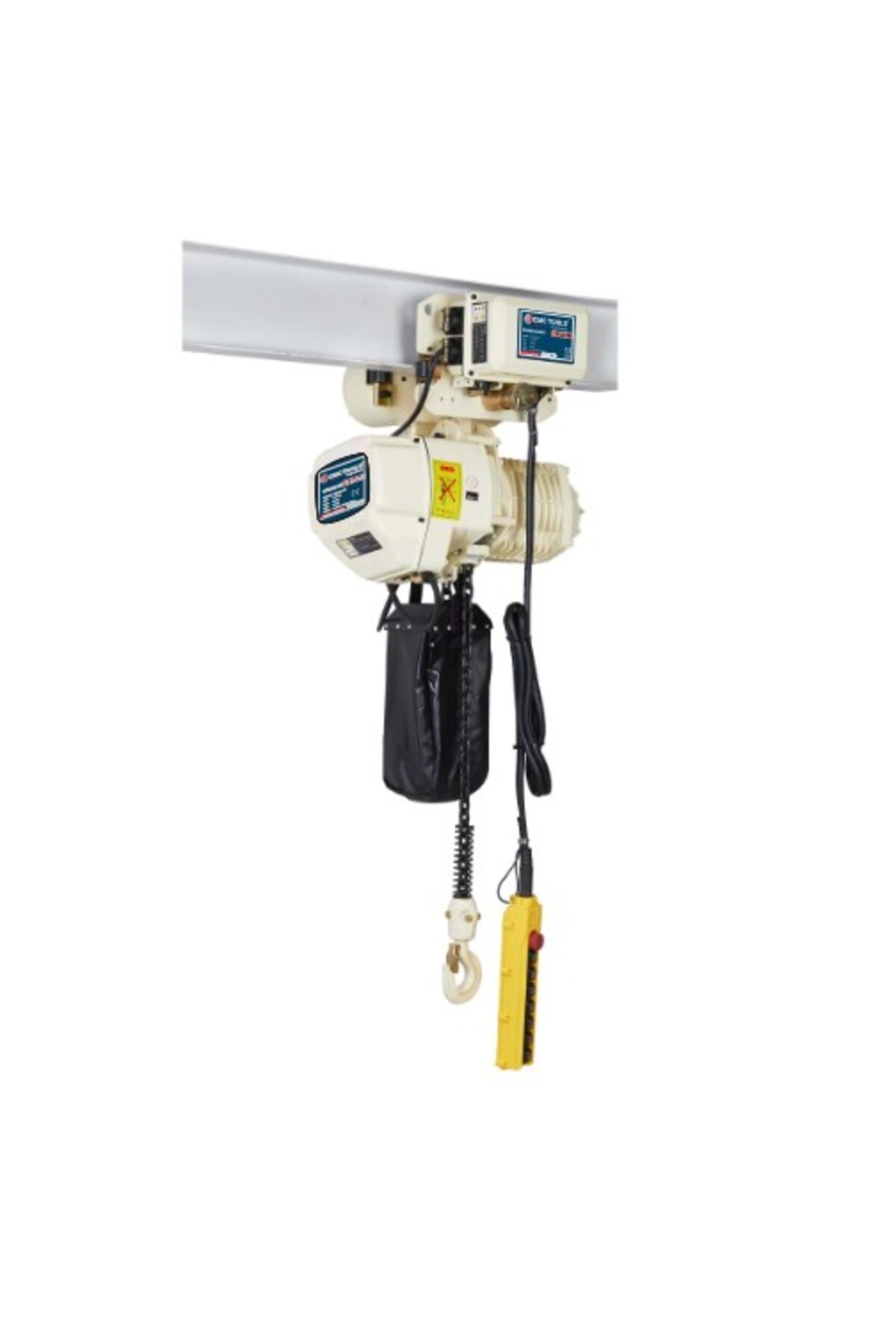 CMC 5 TON 4 HAREKETLİ ELEKTRİKLİ ÇİFT ZİNCİR CARASKAL VİNÇ