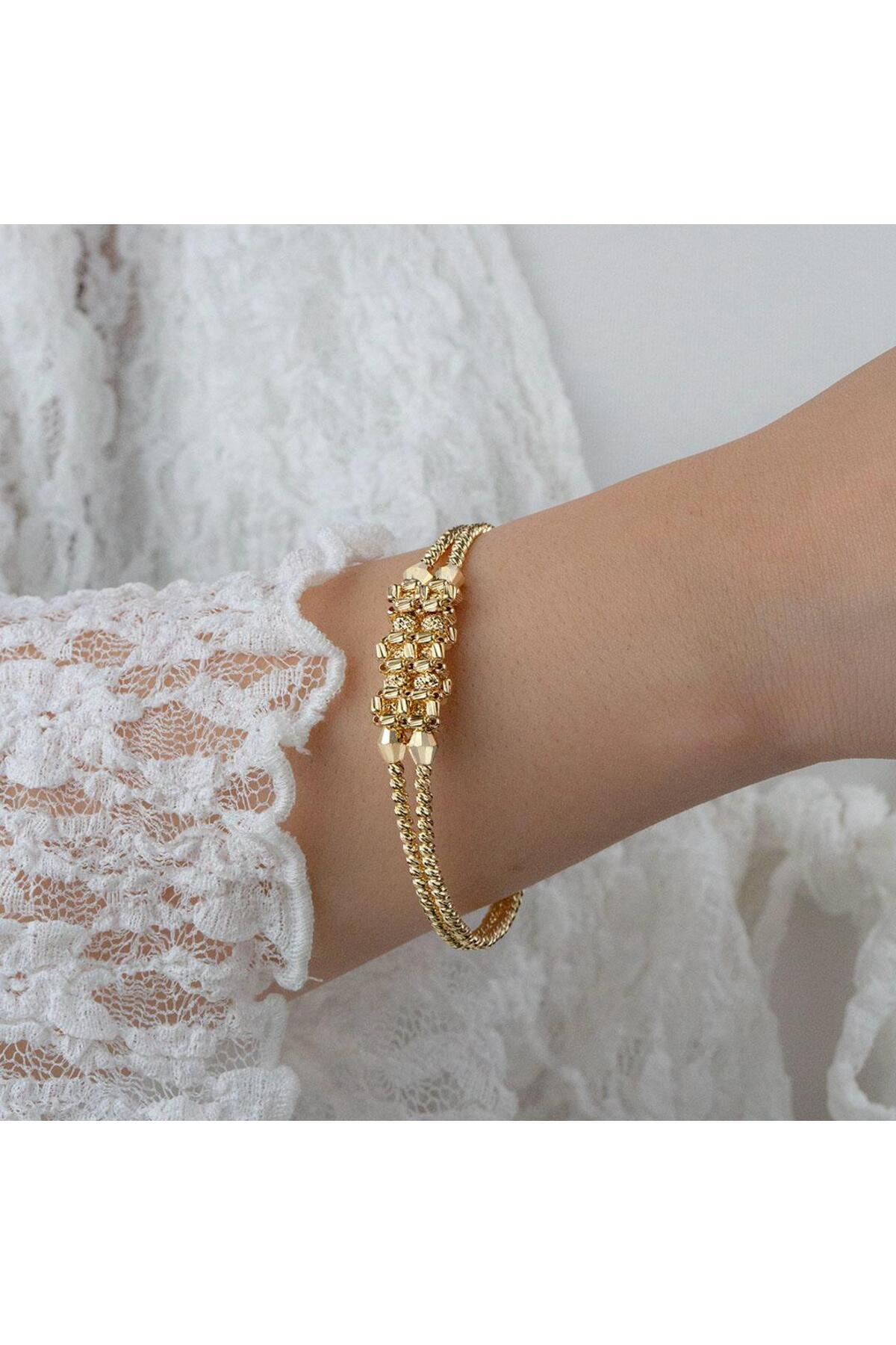 Gl8k Sıralı Dorika Taşlı Bileklik