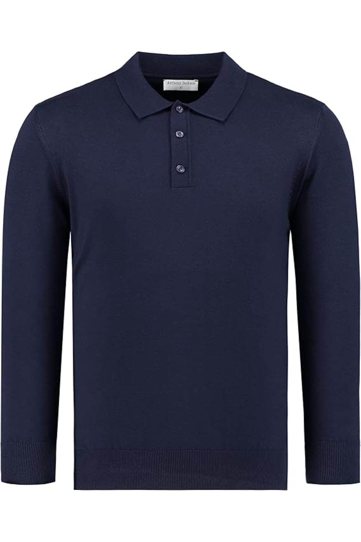 ANTHONY JACKSON Premium Erkek Polo Yaka Triko Kazak Massimiliano görsel 2