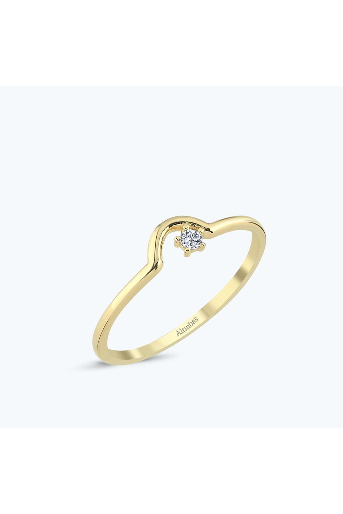Altınbaş Altın Ay Yıldız Yüzük