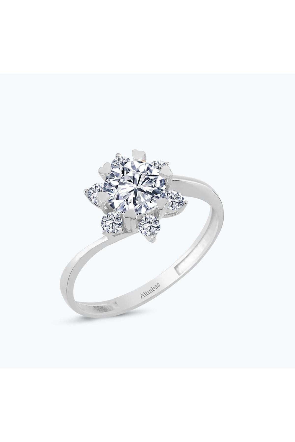 Altınbaş Altın Lotus Çiçeği Yüzük