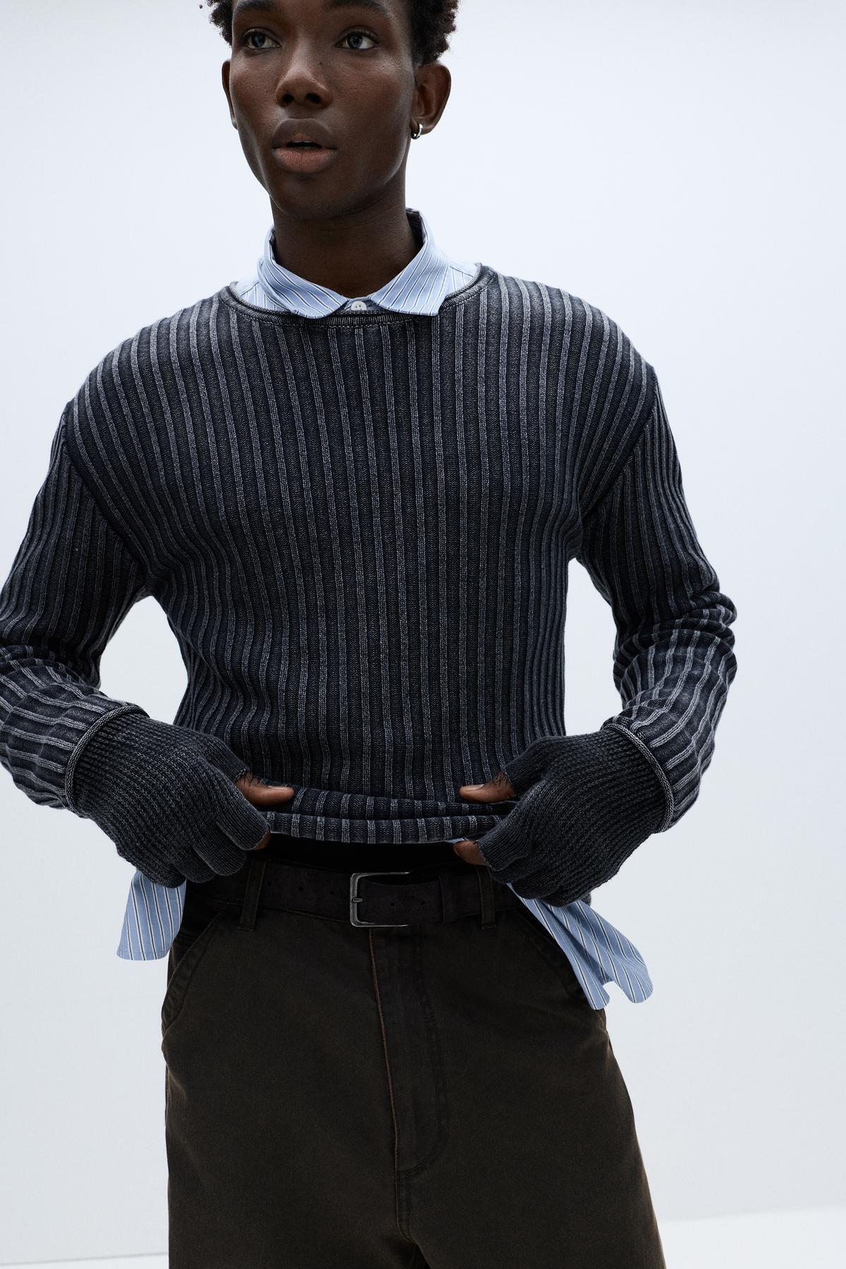 پول اند بیر کمربند جیر مصنوعی