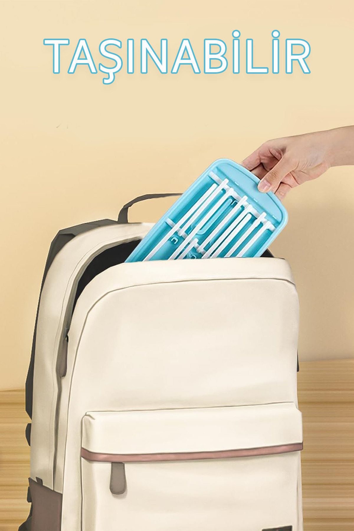 Factorial Biberon Kurutma Standı Ve Biberon Emzik Temizleyici Fırça Set Şişe Suluk Emzik Asma Temizleme Aparat fotoğrafı 4 (önizleme)