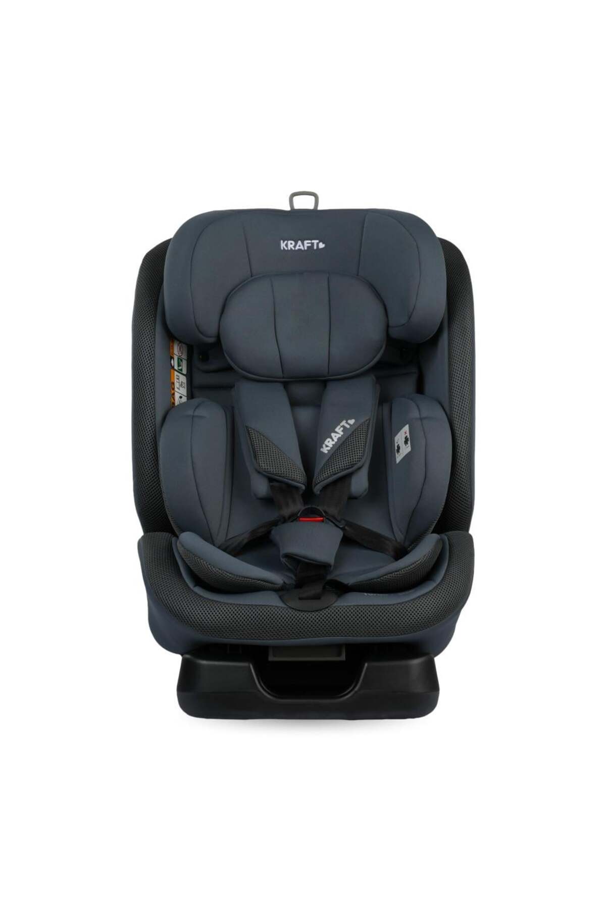 Kraft Turbo i-Size 40-150 cm (0-36 Kg) Oto Koltuğu Gri fotoğrafı 2 (önizleme)