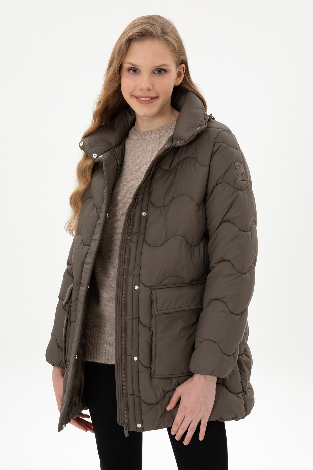 کت سمور زنانه یو اس پولو کد :(50312018-VR052) U.S. Polo Assn.