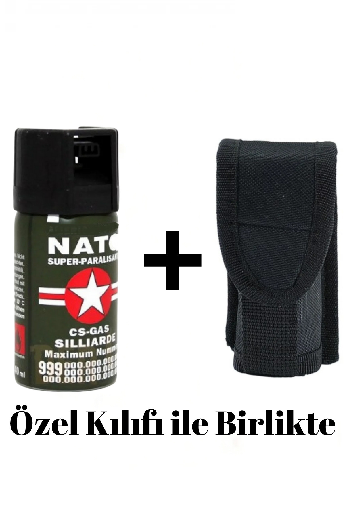 NOMOTHETIC 1 Adet Biber Kişiselsavunma Gazı Sprey ve Özel Kılıfı | SKT 2030