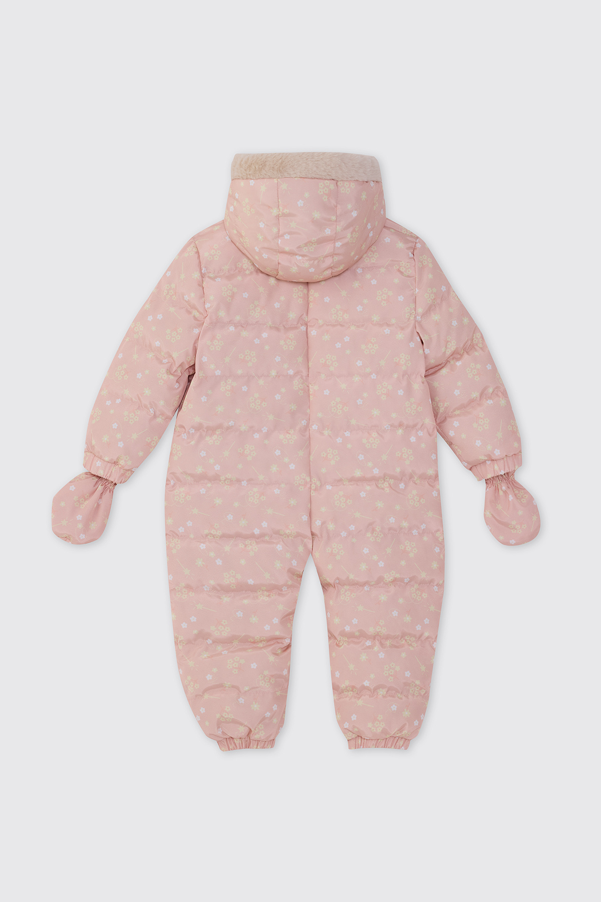 Panço Kız Bebek Desenli Pembe Kozmonot fotoğrafı 2 (önizleme)