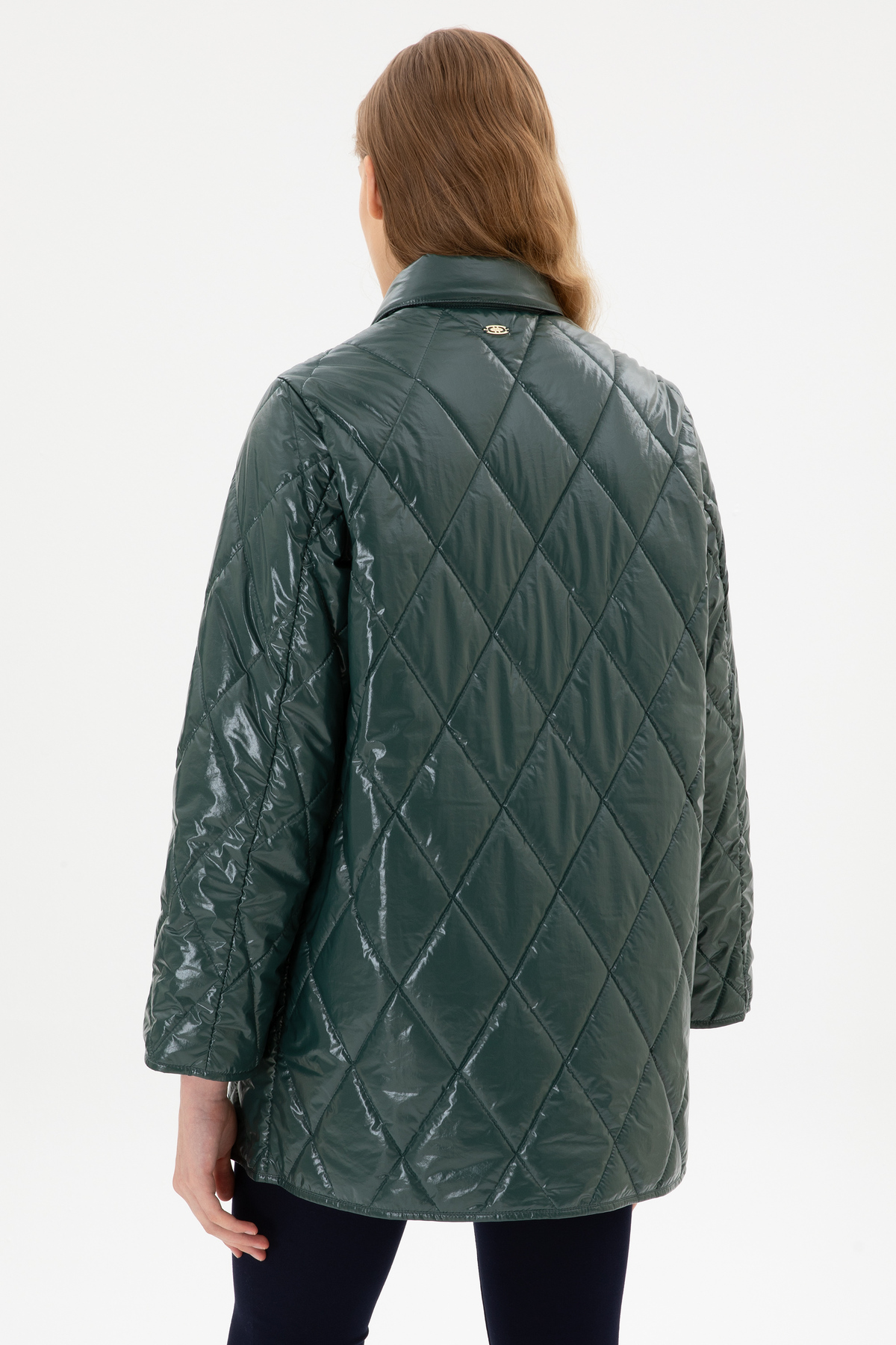 U.S. Polo Assn.  Kadın Koyu Yeşil Mont 50312102-VR079 - Görsel 5