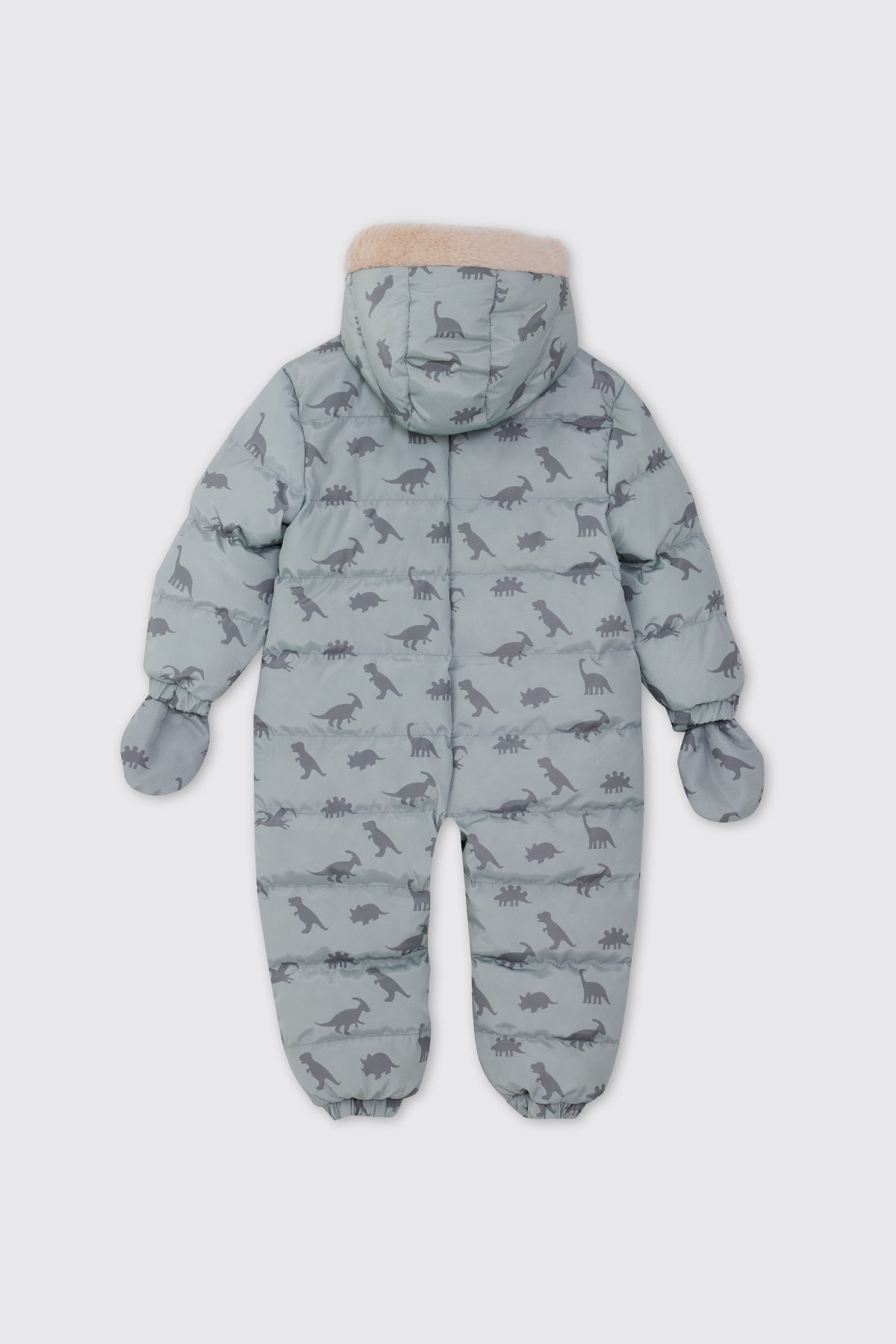 Panço Erkek Bebek Dinozor Desenli Yeşil Kozmonot fotoğrafı 2 (önizleme)