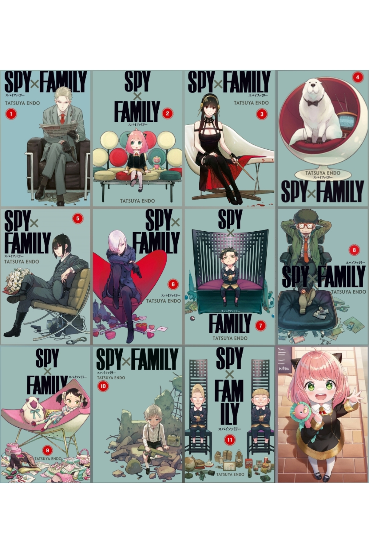 Gerekli Şeyler Yayıncılık Spy X Family 1-11 Arası Tüm Ciltler