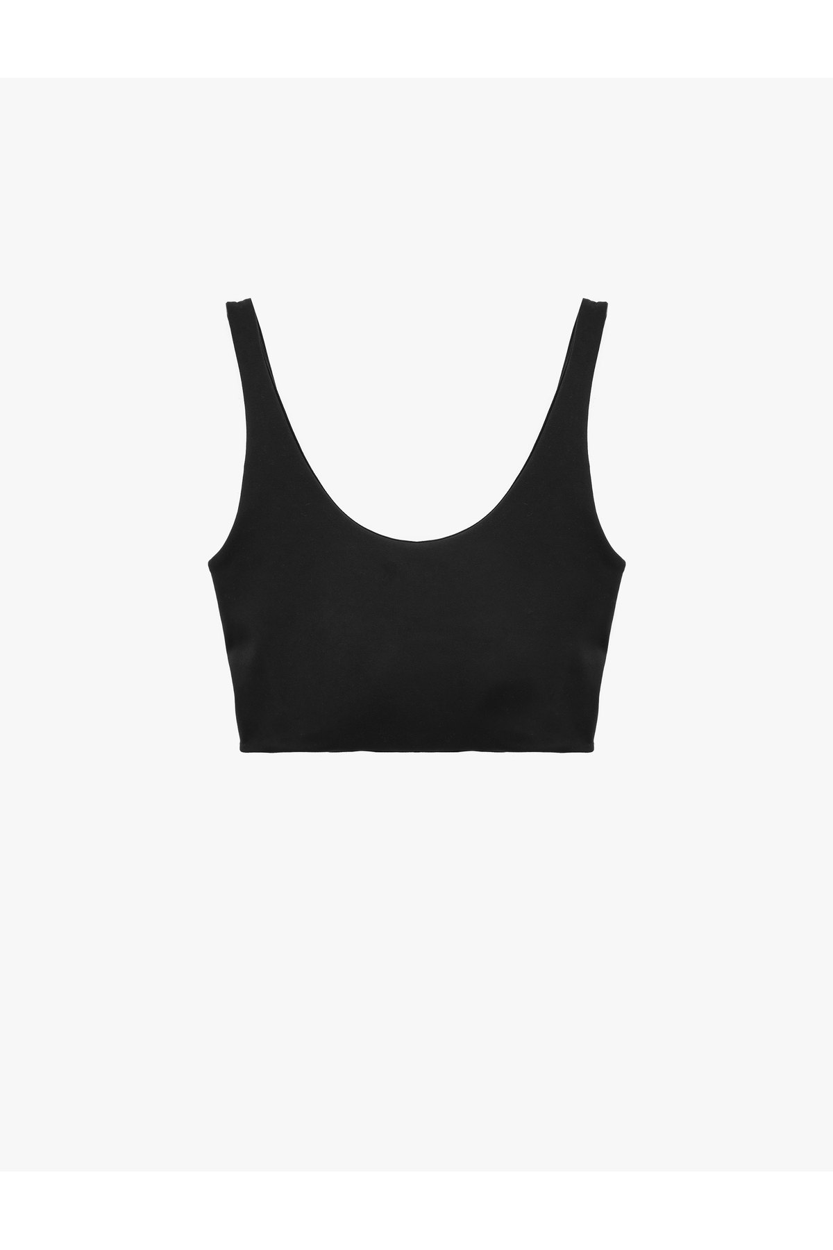 Koton Slim Fit Kolsuz U Yaka Sporcu Sütyeni görsel 3