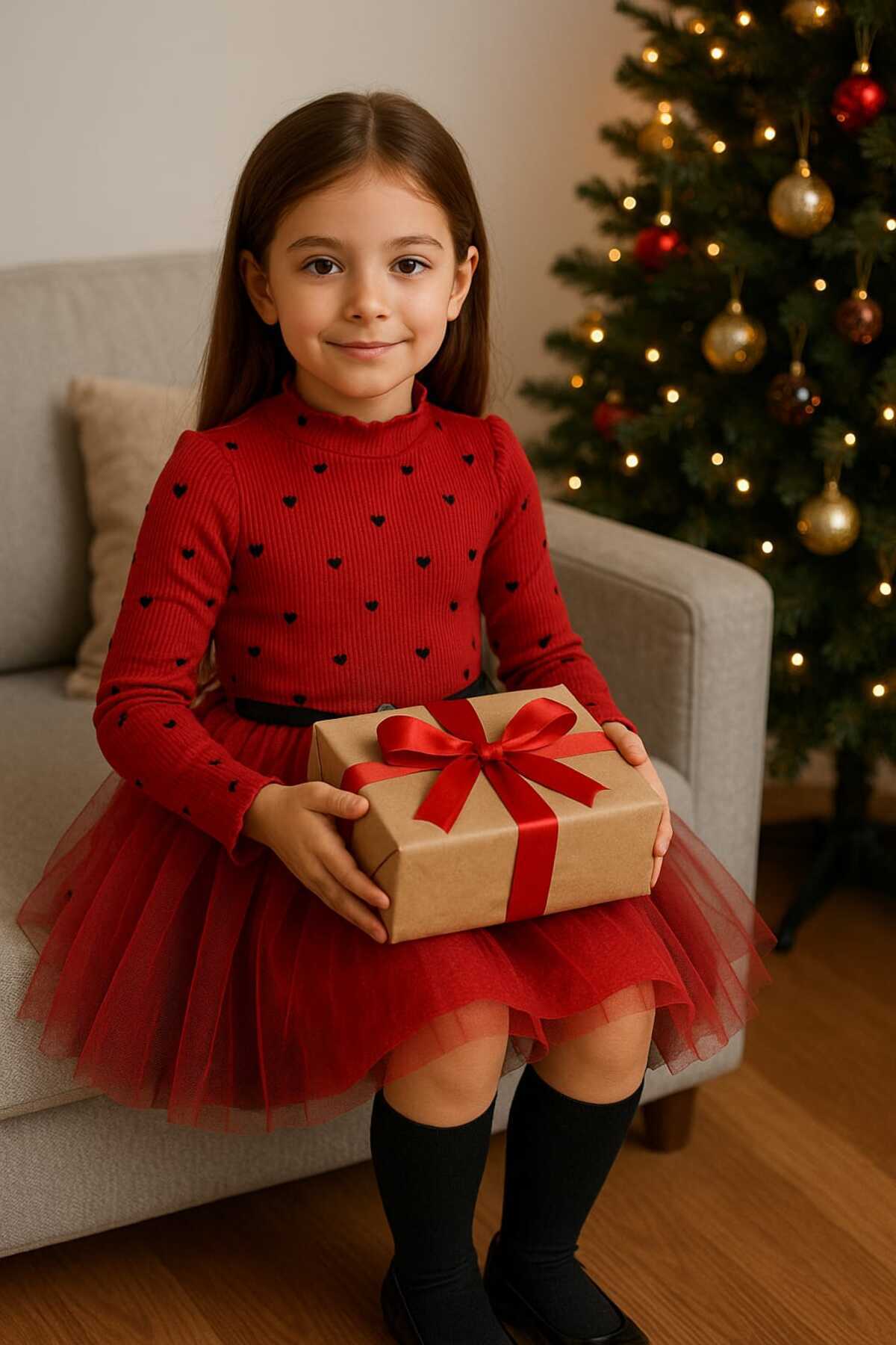 QUESHMA Новорічна вечірка Тюлева сукня