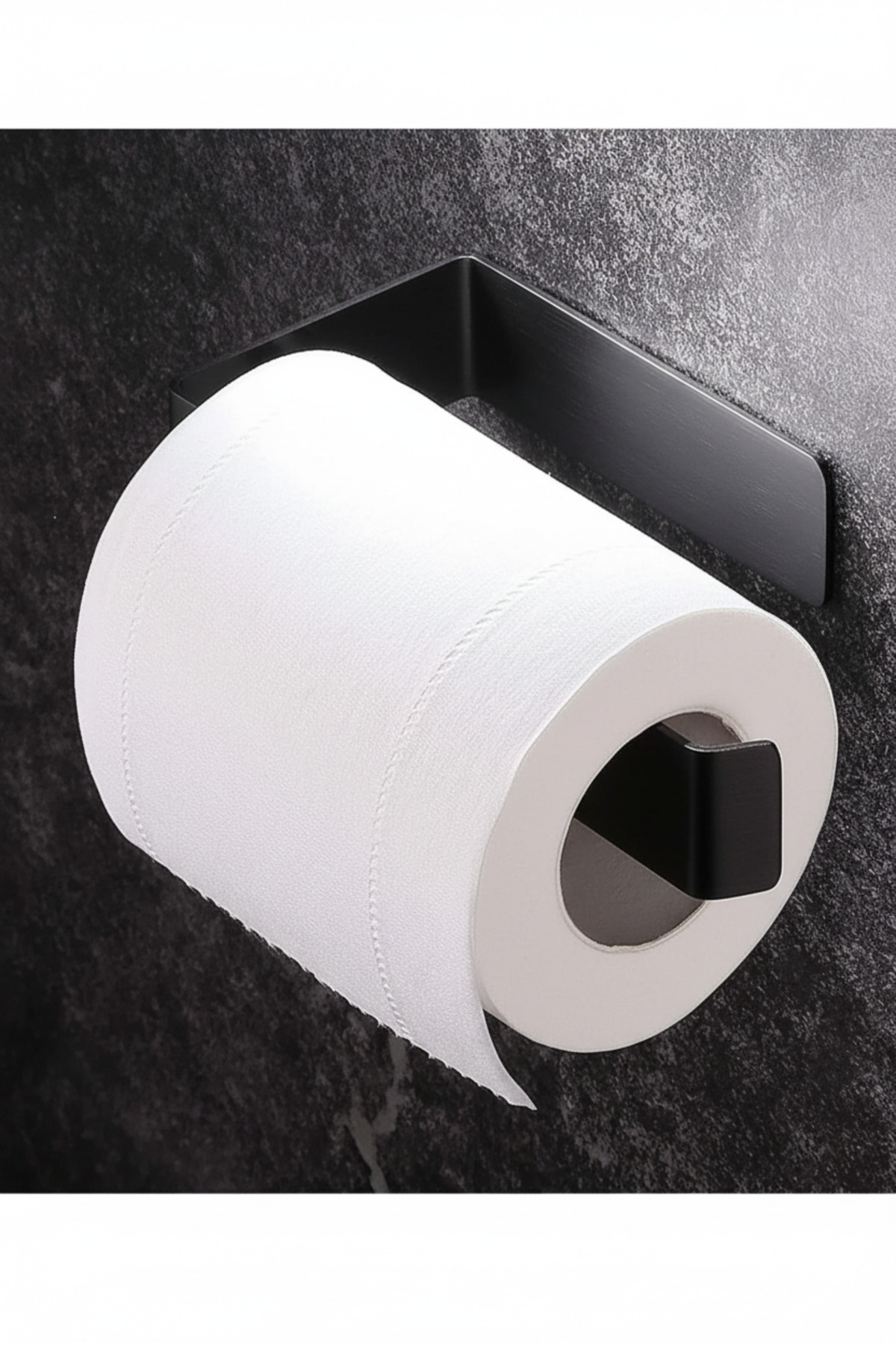 Anthracite Toilet Paper Hanger, Toilet Paper Hanger, Stainless Steel – Strong Adhesive Mounting