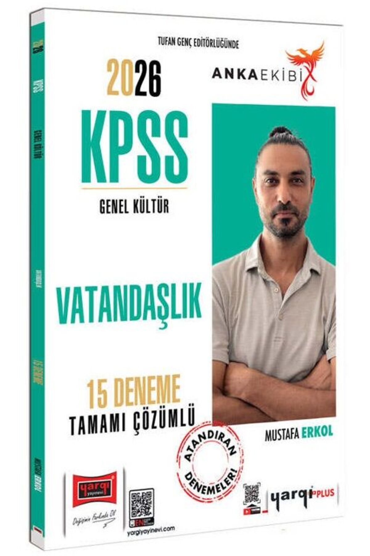 Yargı Yayınları Yargı 2026 KPSS Vatandaşlık Soru Bankası Çözümlü