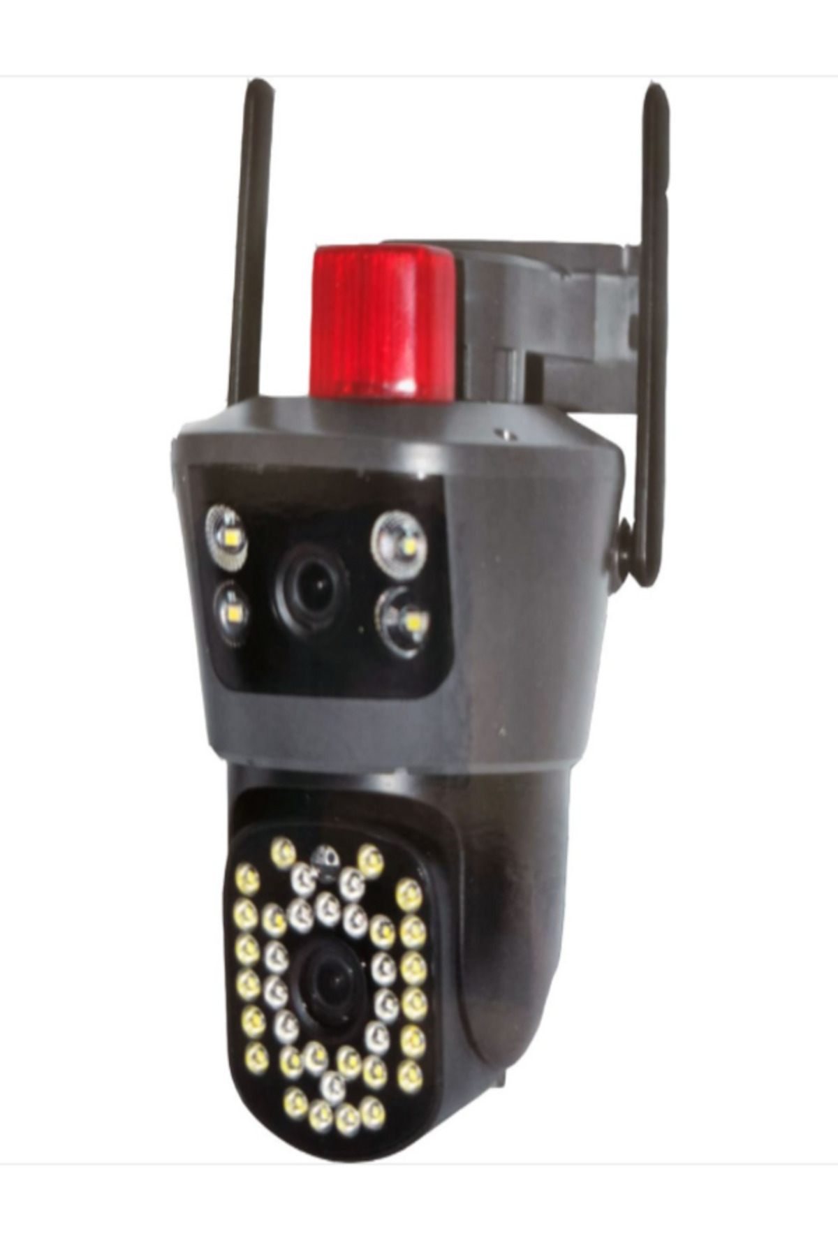 OEM 6MP 2.8MM ÇİFT KAMERA 40 LED WIFI BLACK PTZ