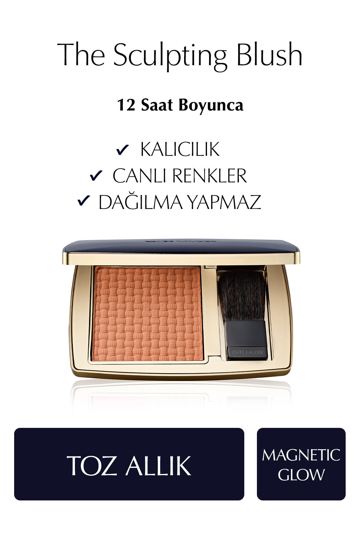 Estee Lauder رژگونه پودری رژگونه مجسمه ساز - رنگ: درخشش مغناطیسی — تصویر ۱۳۱۳۷۵
