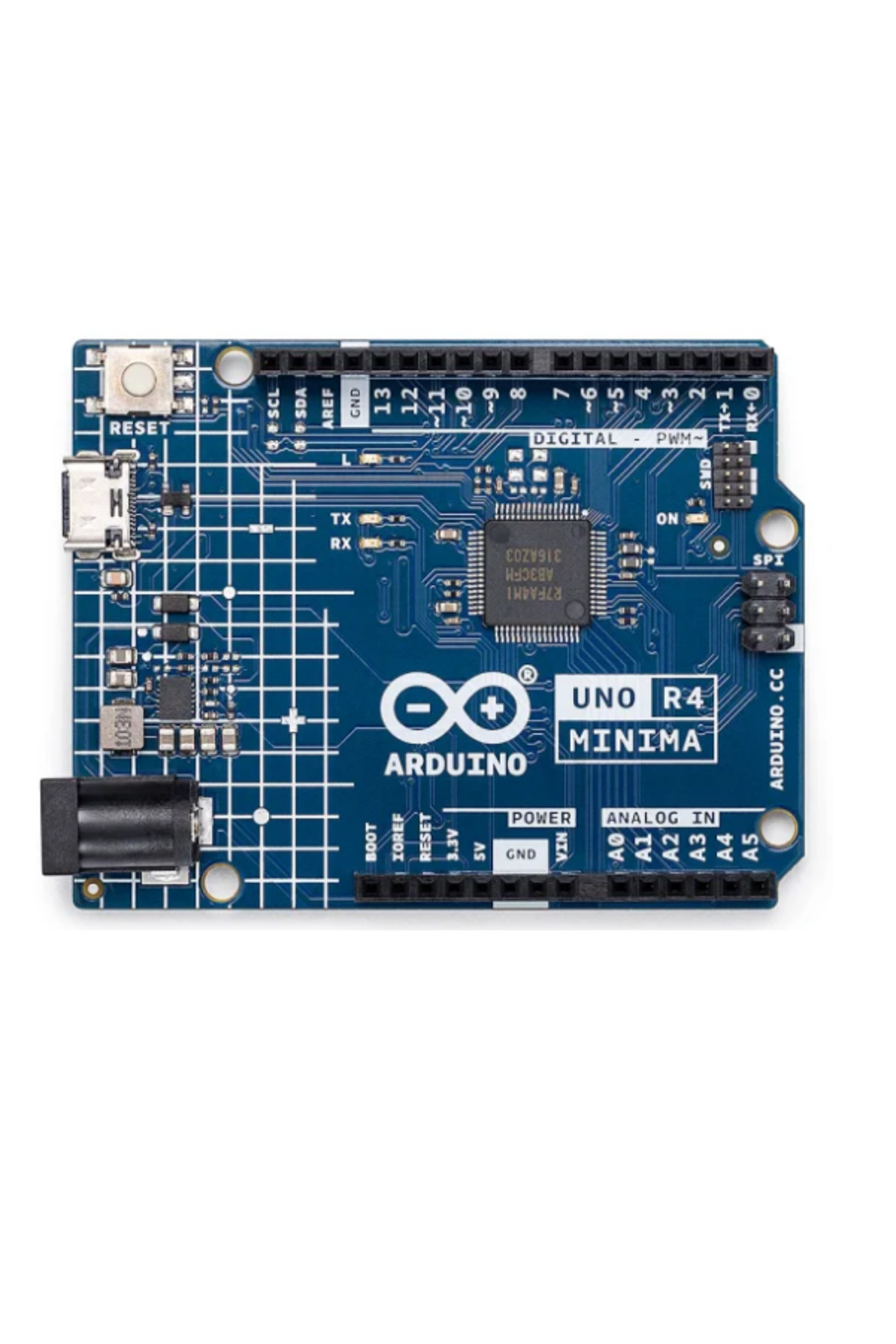 Marxlow Arduino UNO R4 Minima 32 Bit 48Mhz Geliştirme Kartı - Type-C ...