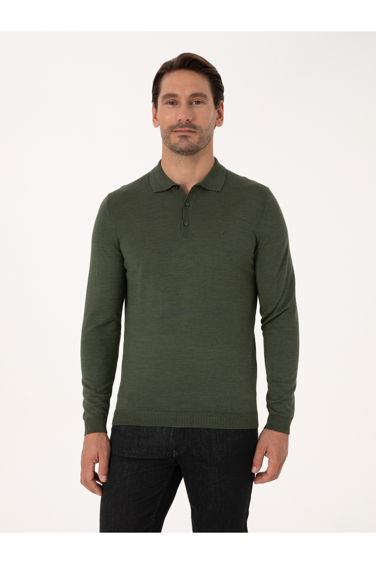 ژاکت خاکی باریک و ساده برند کاشارل کد:(50315267-VR027) Cacharel