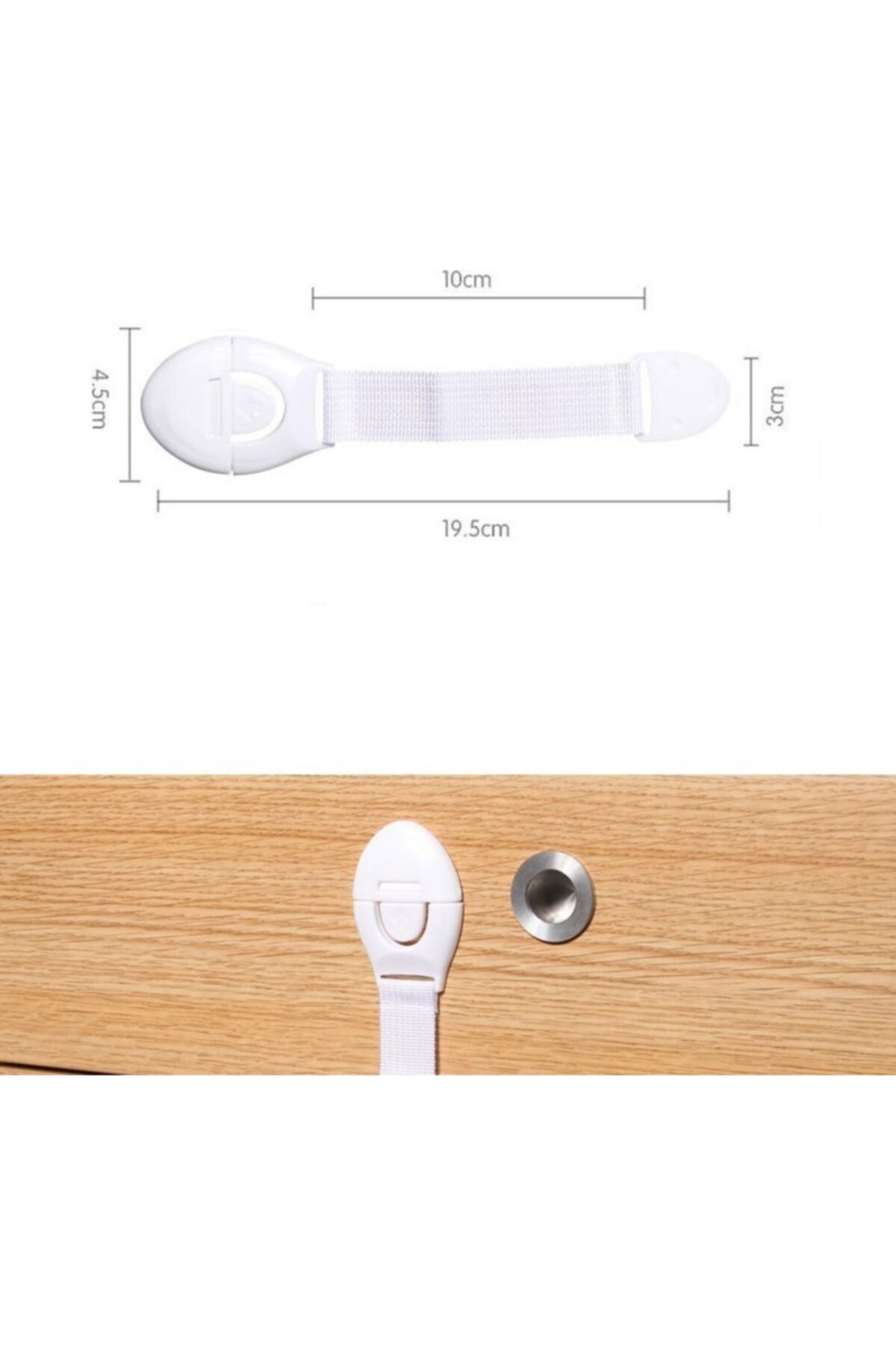 İdeal Baby 15 Adet Çok Amaçlı Çekmece Dolap Çocuk Kilit Kilidi Bebek Çocuk Güvenlik Dolap Ve Çekmece Kilidi fotoğrafı 2 (önizleme)