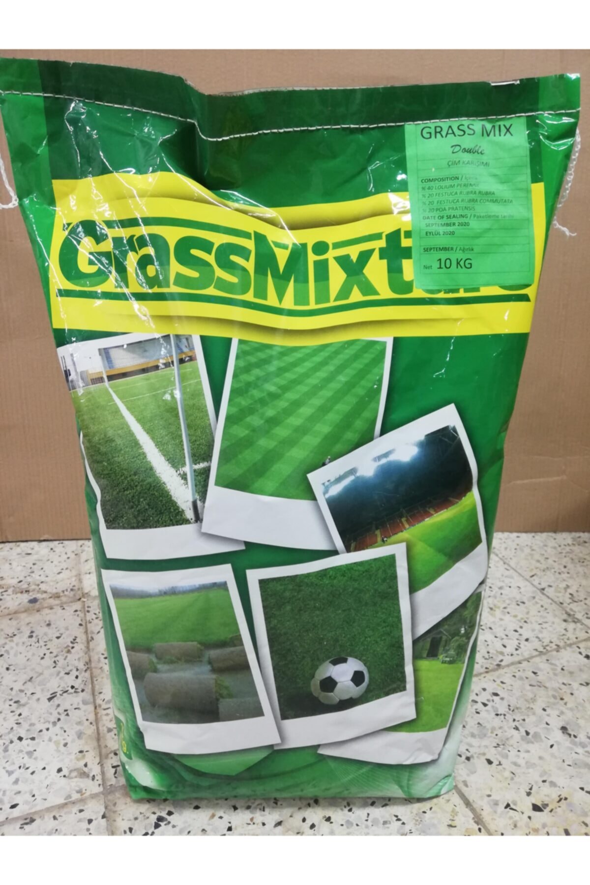 Grass Mix 4m Çim Tohumu 10 Kg Basılabilir Süper Çim