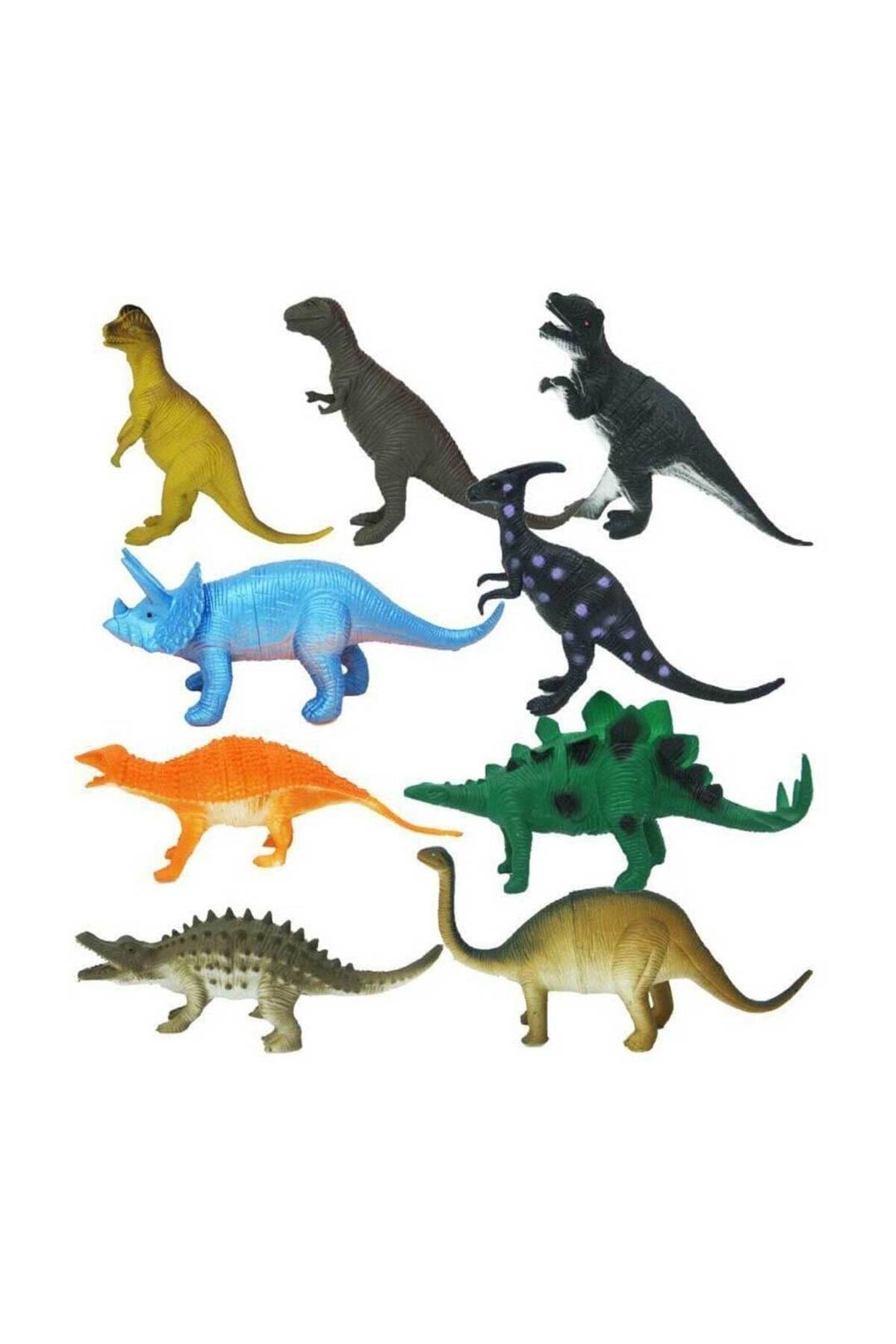 1999 大量 セット まとめ売り SAZE 0714 Dinozorların Dünyası Poşetli 9'lu Hayvan Oyun Seti