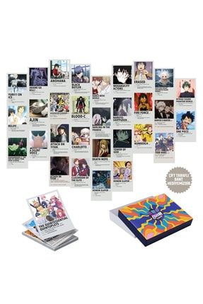Anime Duvar Posteri Seti – 50 Adet – Poster Kolaj Seti Kalın Kuşe – 10*15cm ANM1001