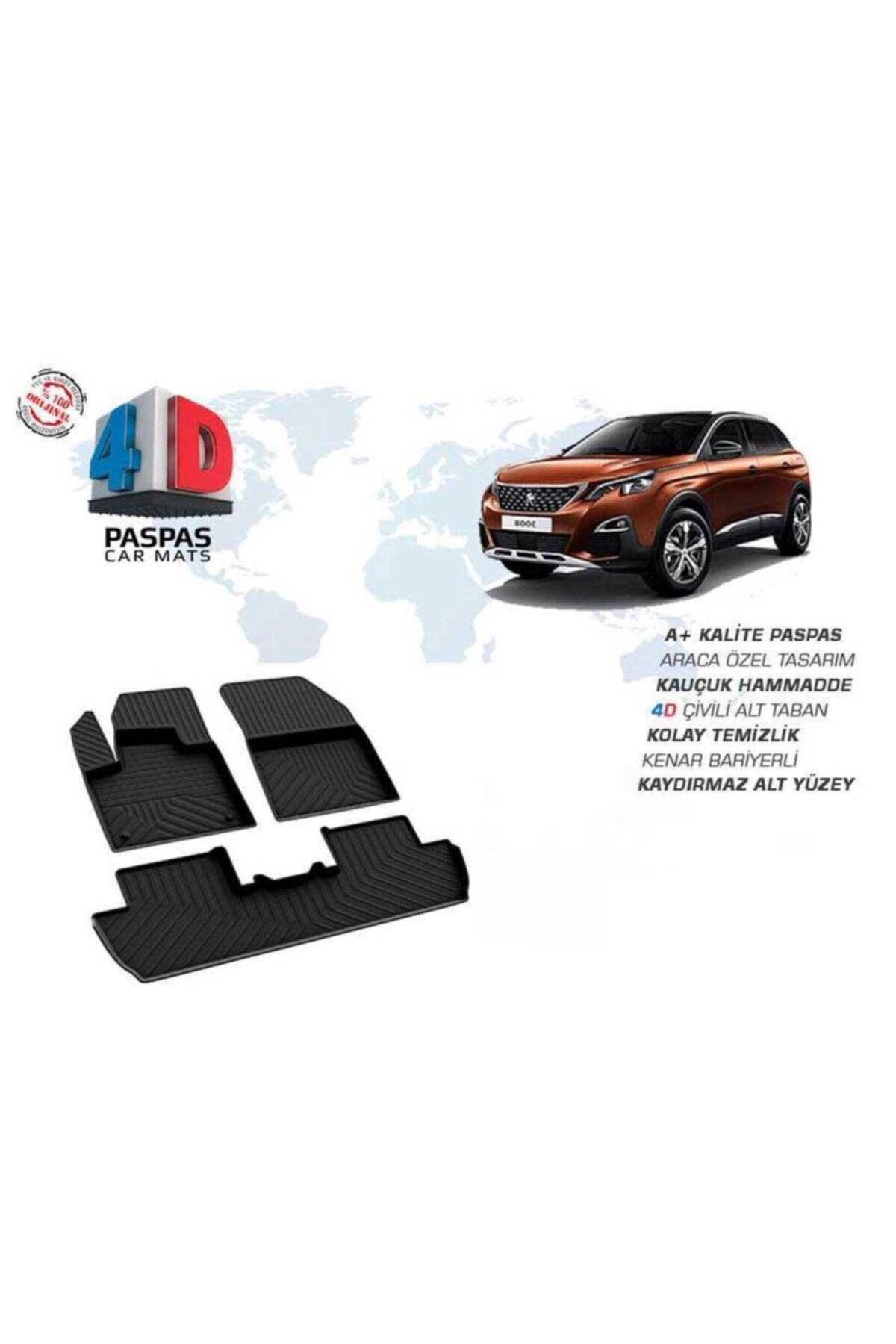 Omsa Peugeot 3008 Gt Line 4d Paspas Siyah 2016 Ve Uzeri Fiyati Yorumlari Trendyol