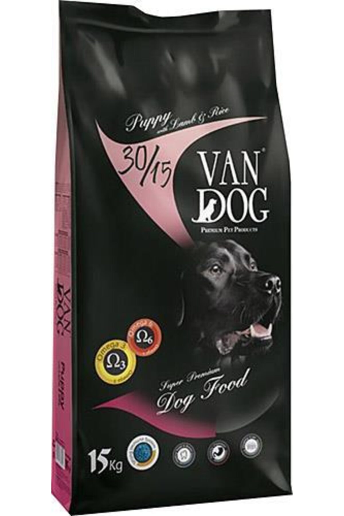 Van Dog Kuzulu Pirinçli Yavru Köpek Maması 15 Kg