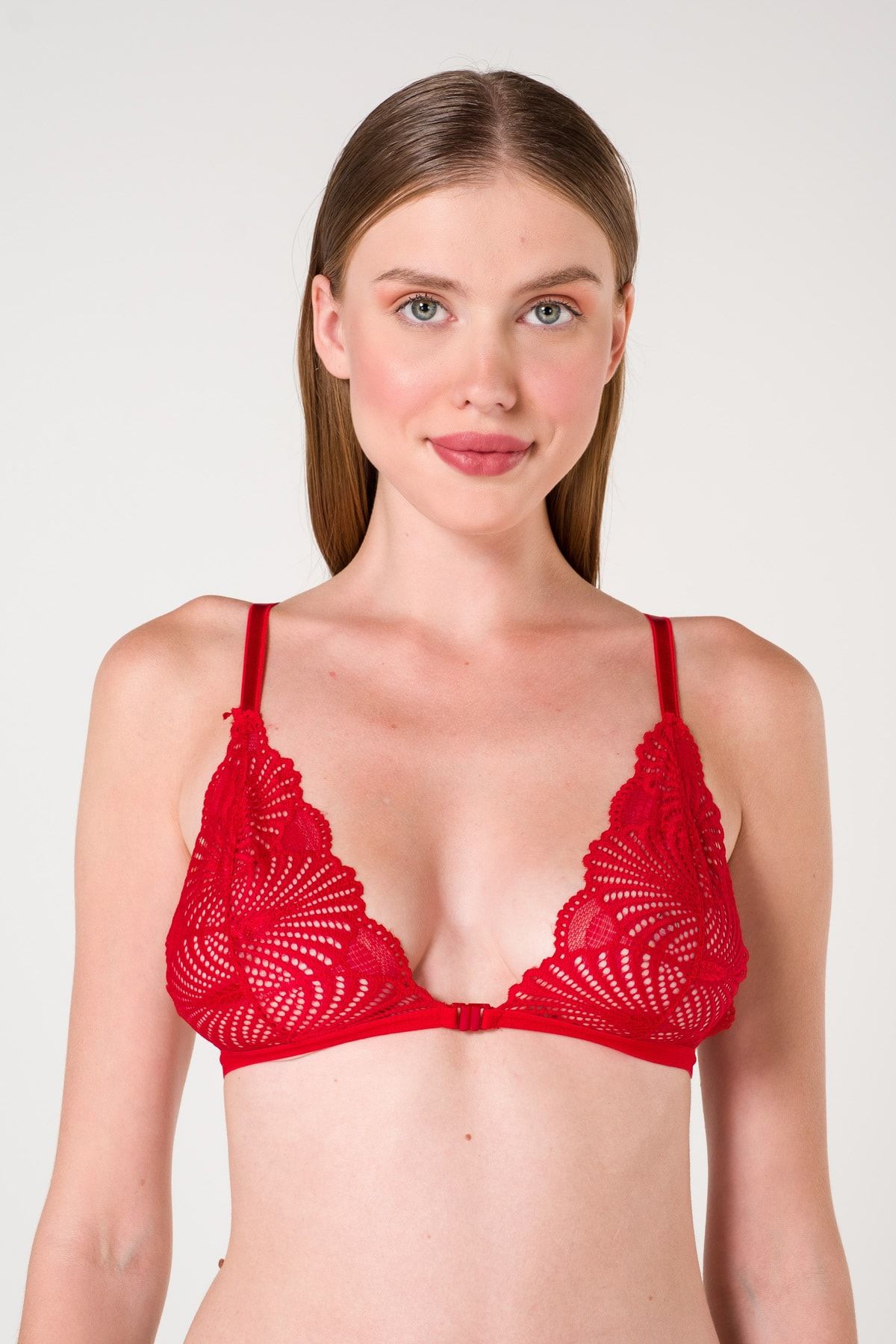 Front top clip bralette